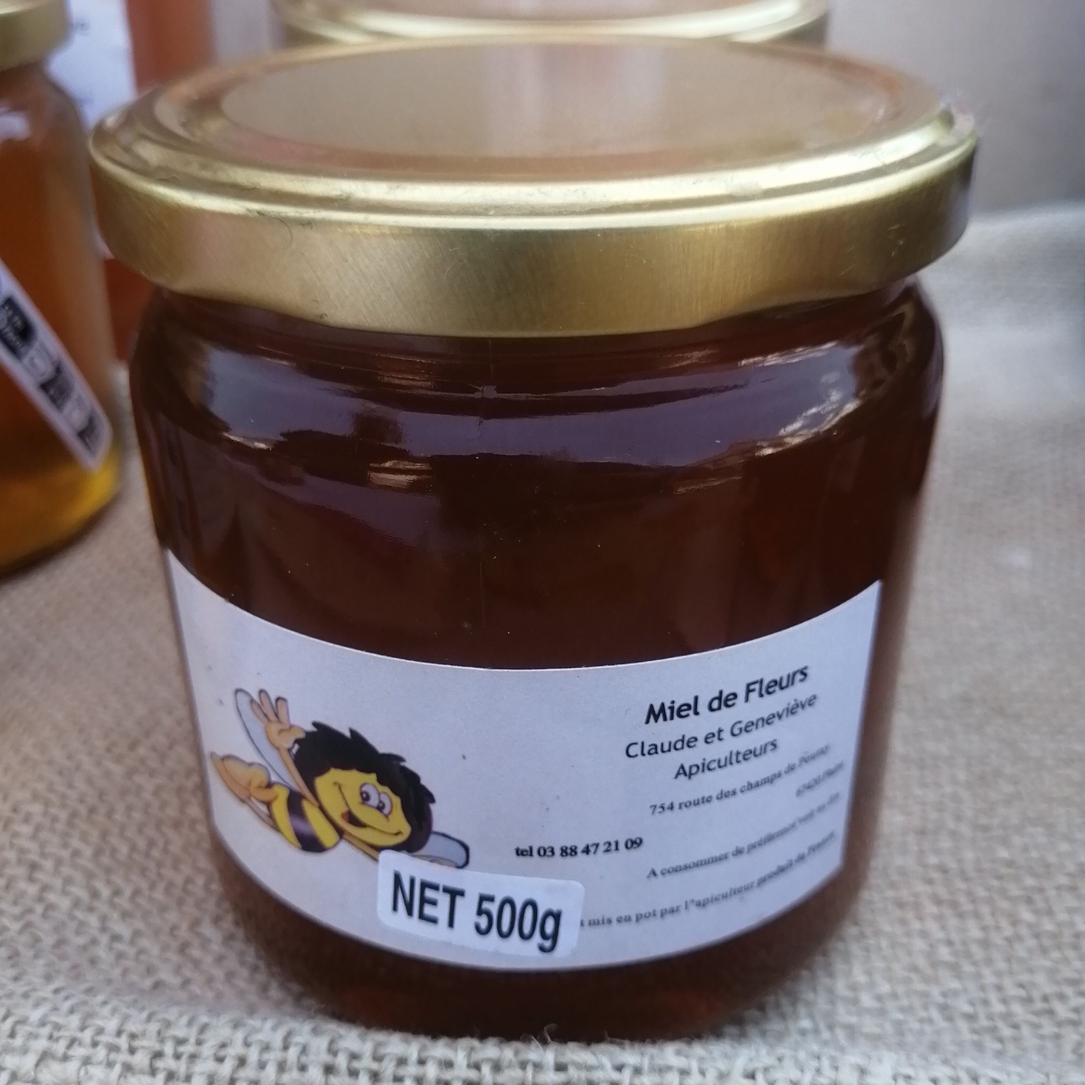 Miel de Fleurs - 500g - Rucher Miel'Air