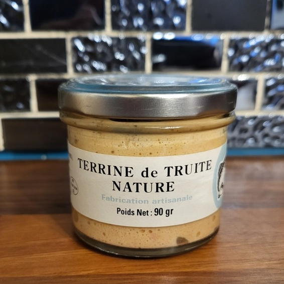 Terrine de truite nature à tartiner 90g