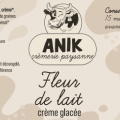 Crème glacée FLEUR DE LAIT