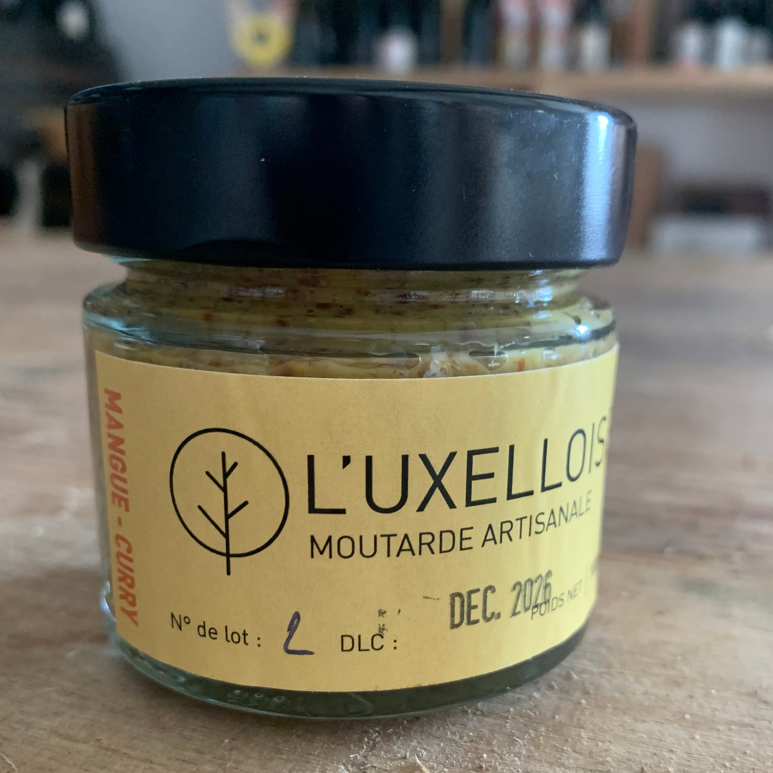 MOUTARDE MANGUE CURRY 100G