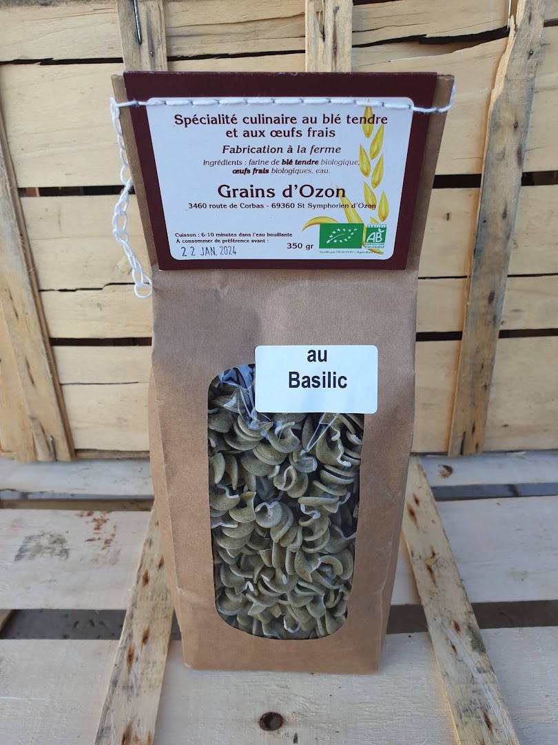 Pâtes Basilic - 350g