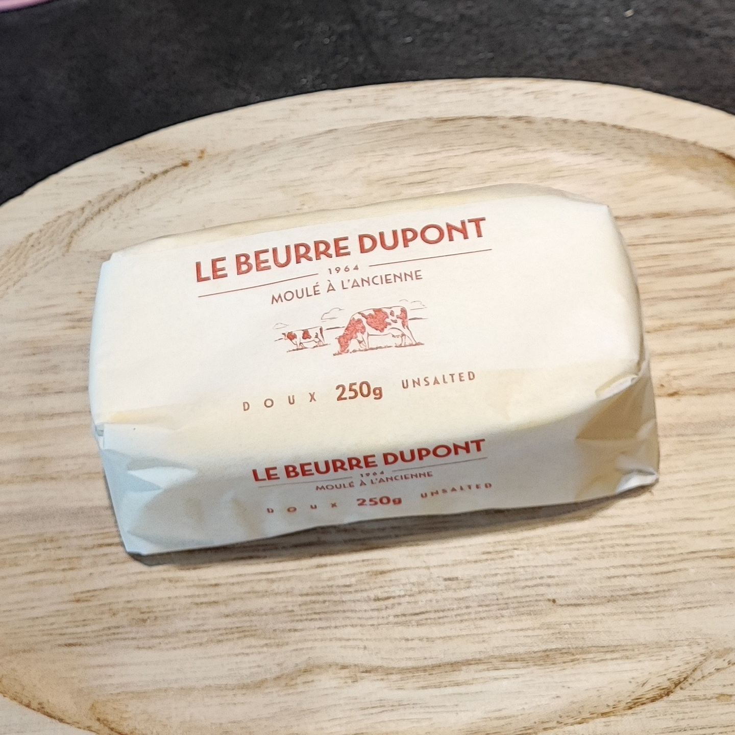 Beurre doux 250g  "La Vache"
