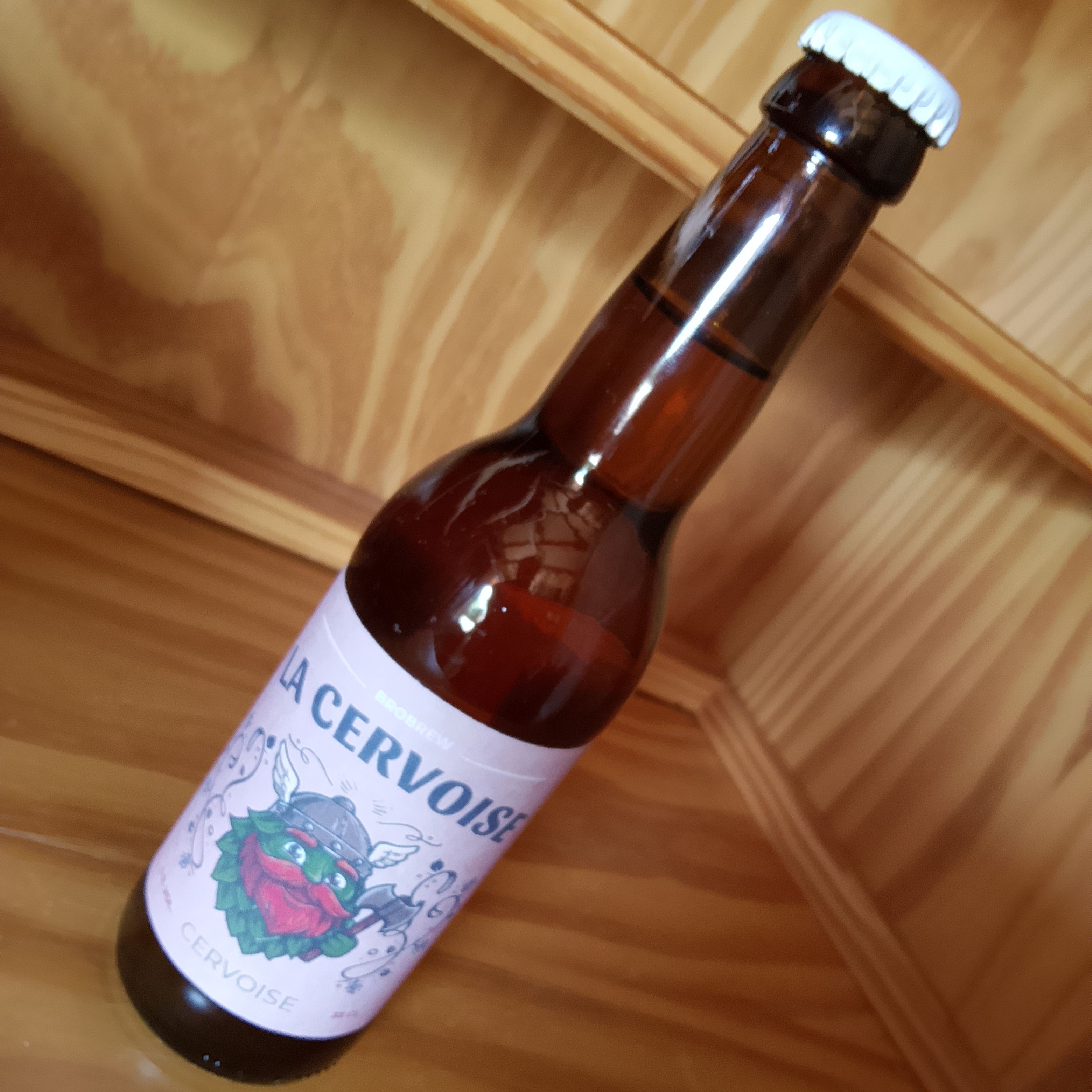 Bière "La Cervoise" - 33 cL - Brobrew