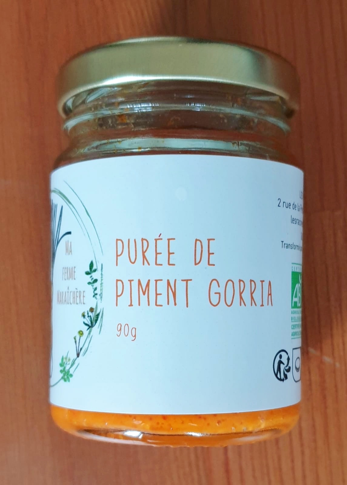 Purée de piment Gorria (espelette) B - 90g