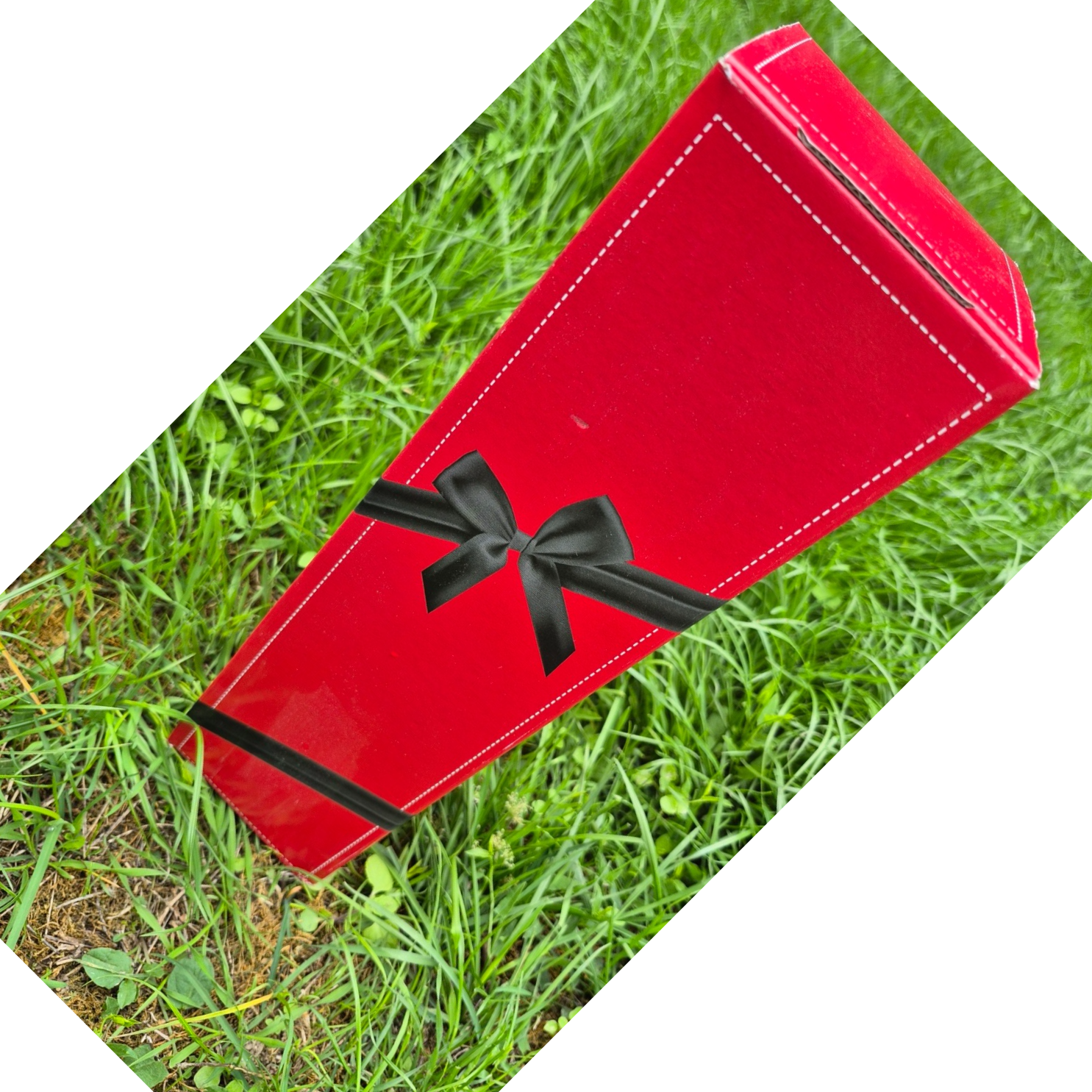 Coffret cadeau 1bt 75cl rouge/noir