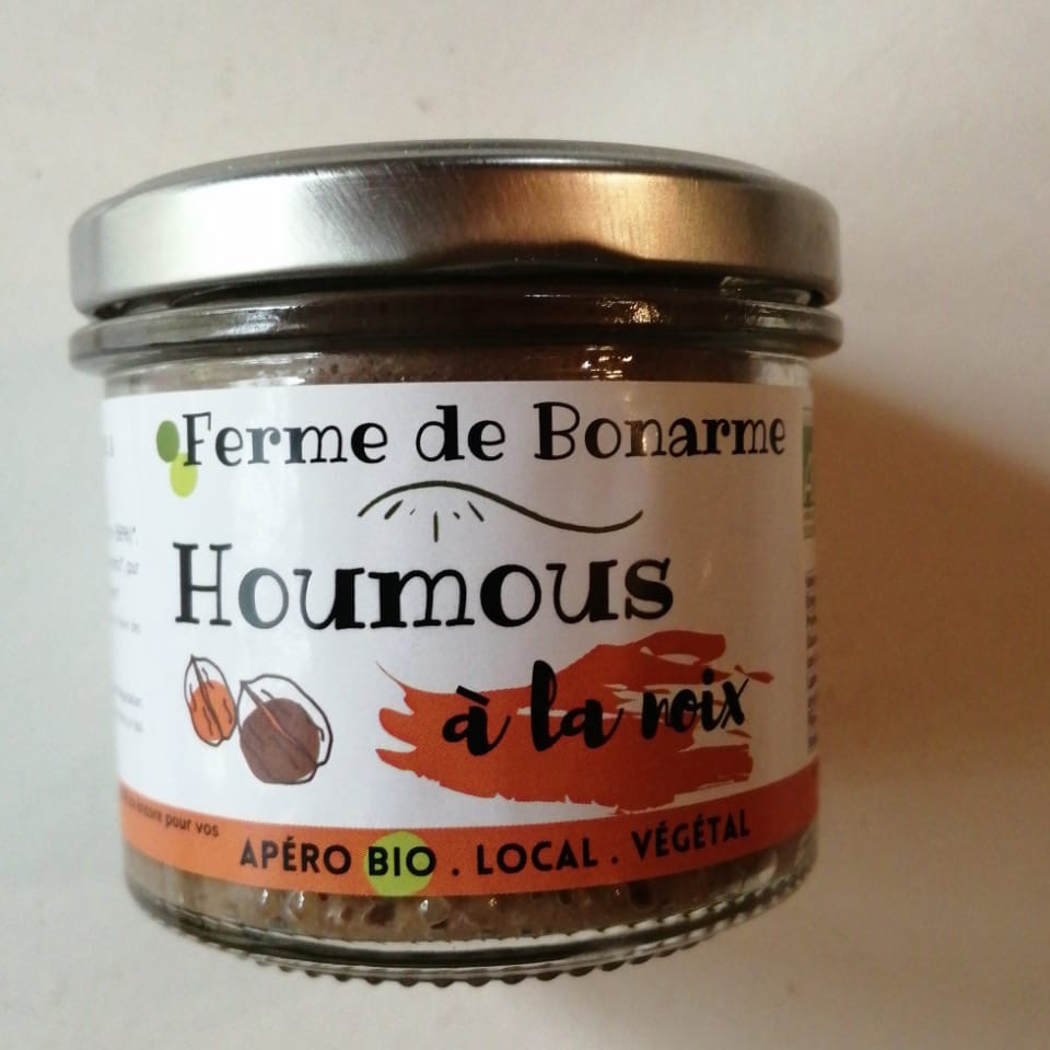 Tartinade houmous de pois chiches et noix 110g