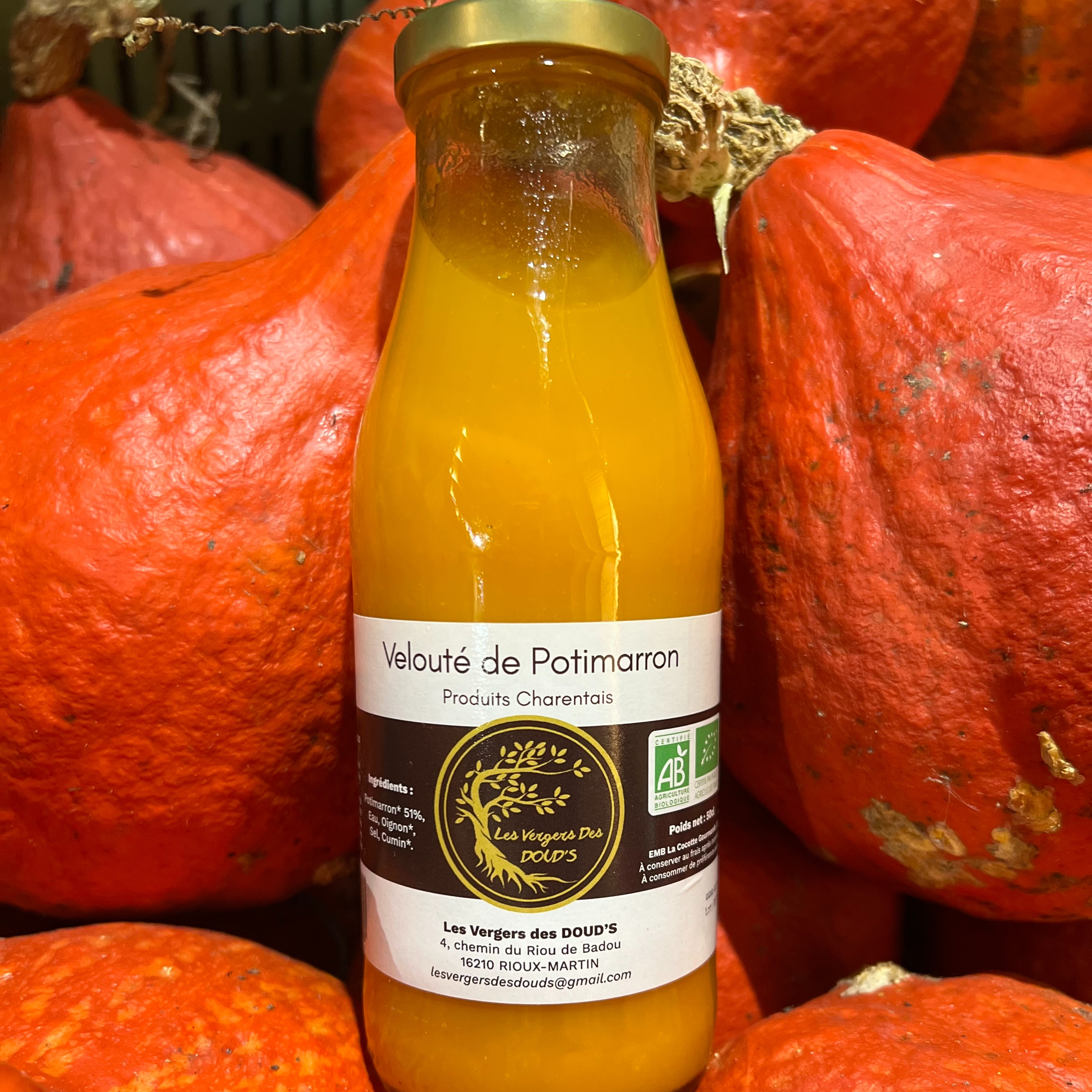 Velouté Potimarron Cumin, 0,5 L