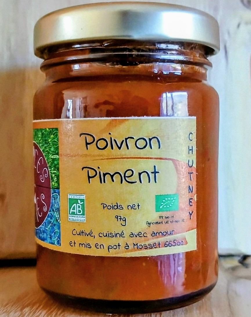 Chutneys Poivron Piment - 110g