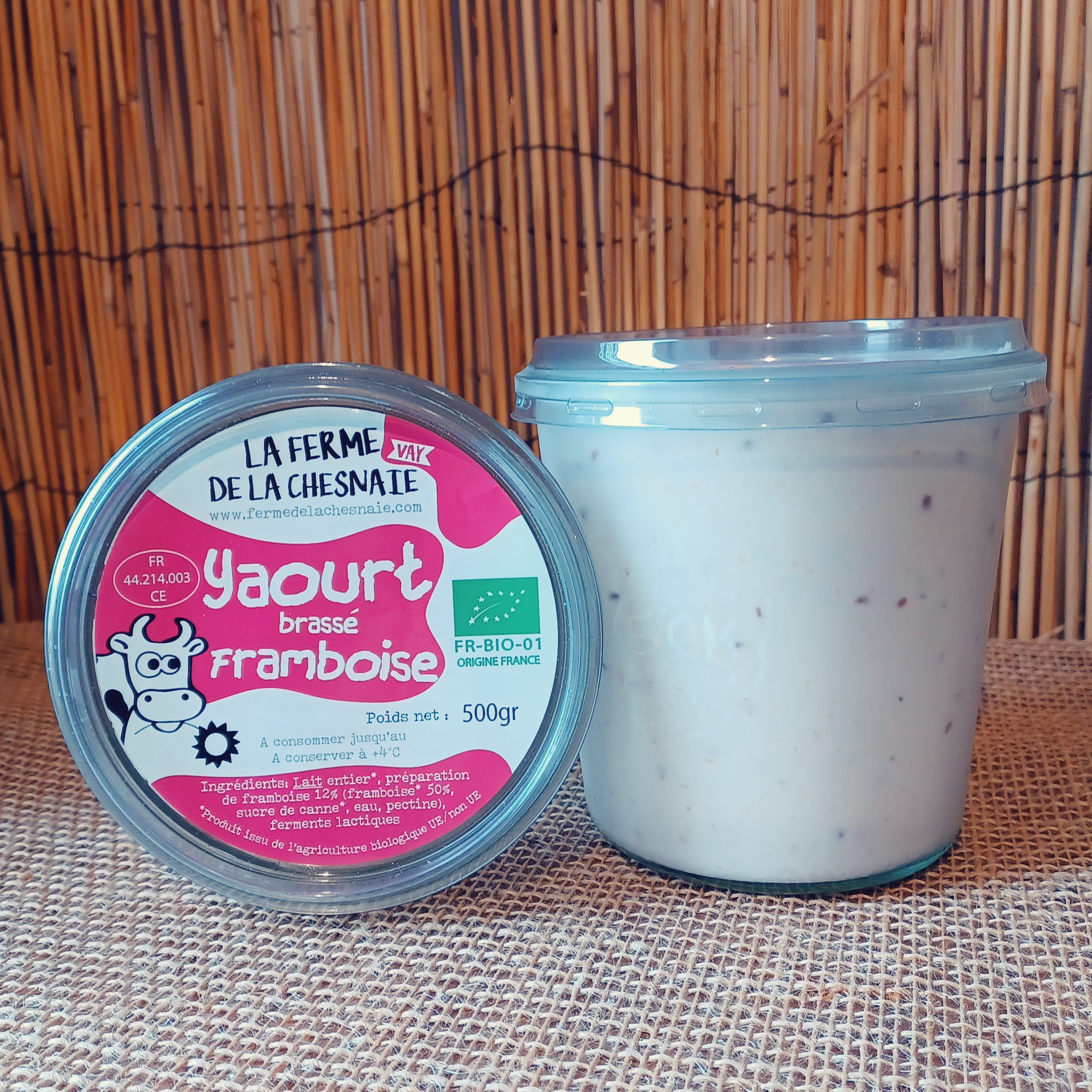 Yaourt Framboise - 500g