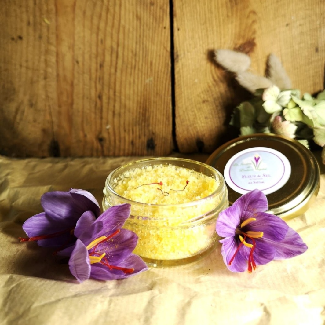 Fleurs de sel de Guérande au Safran
