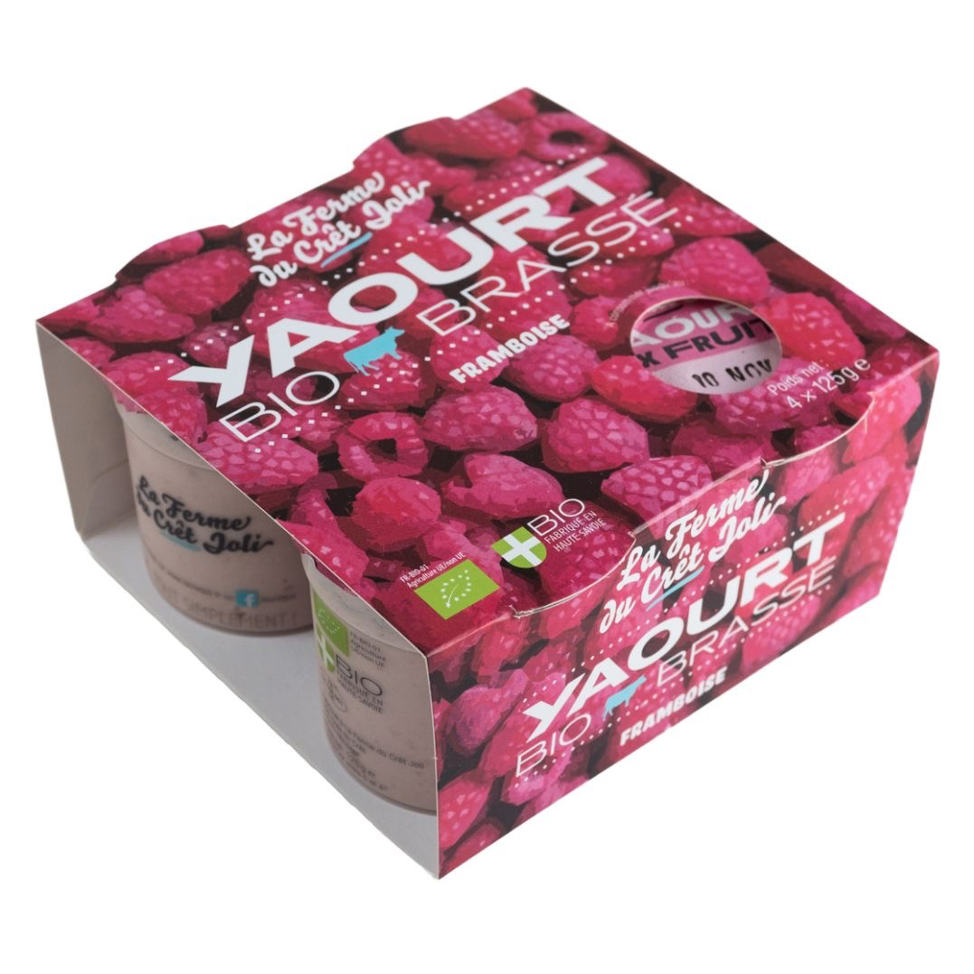 YAOURTS Framboise x4 - 125g