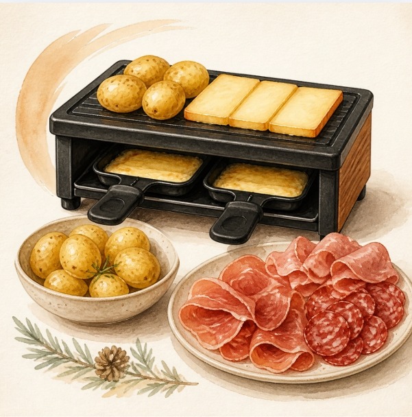 Kit raclette