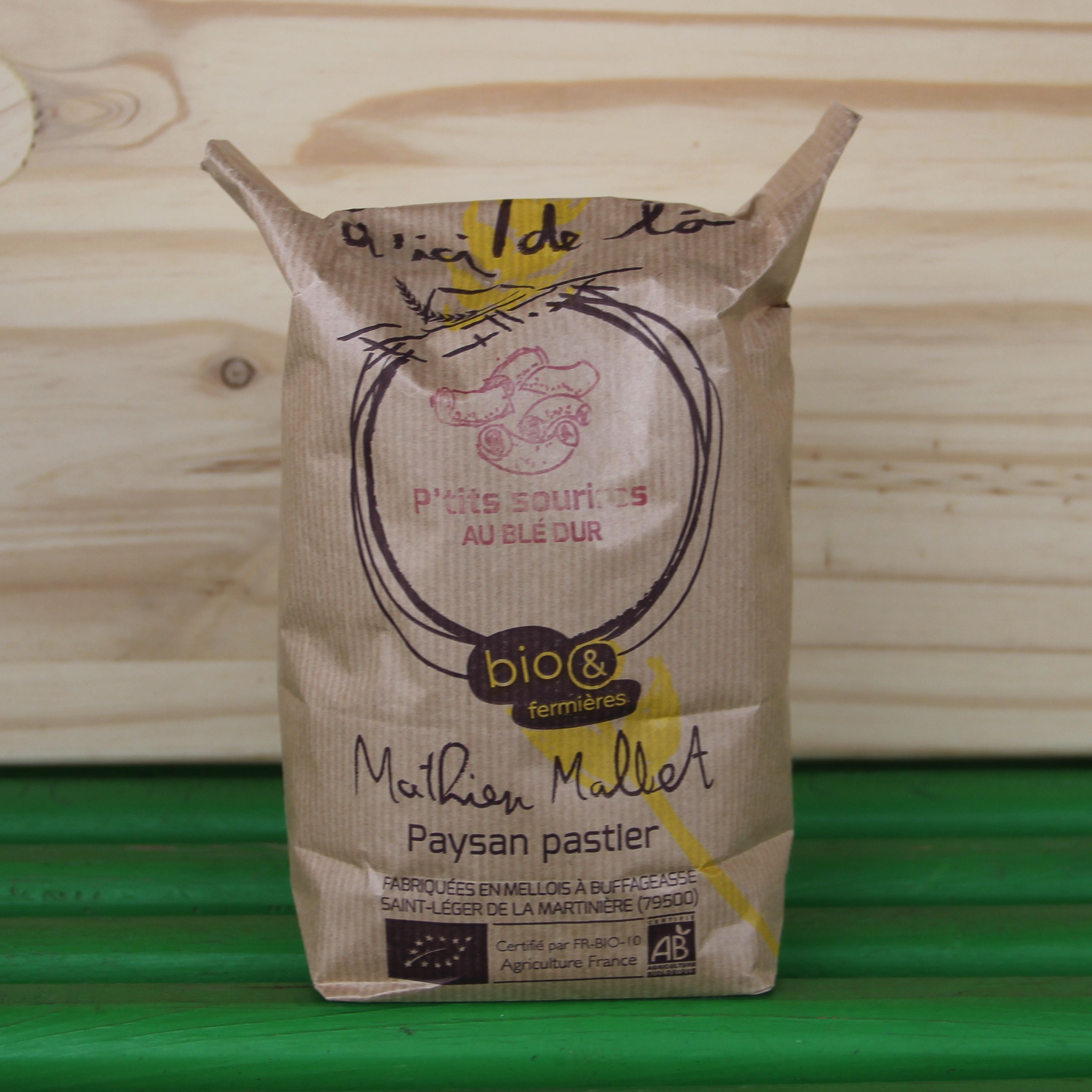 P'tits sourires blé dur 500 g