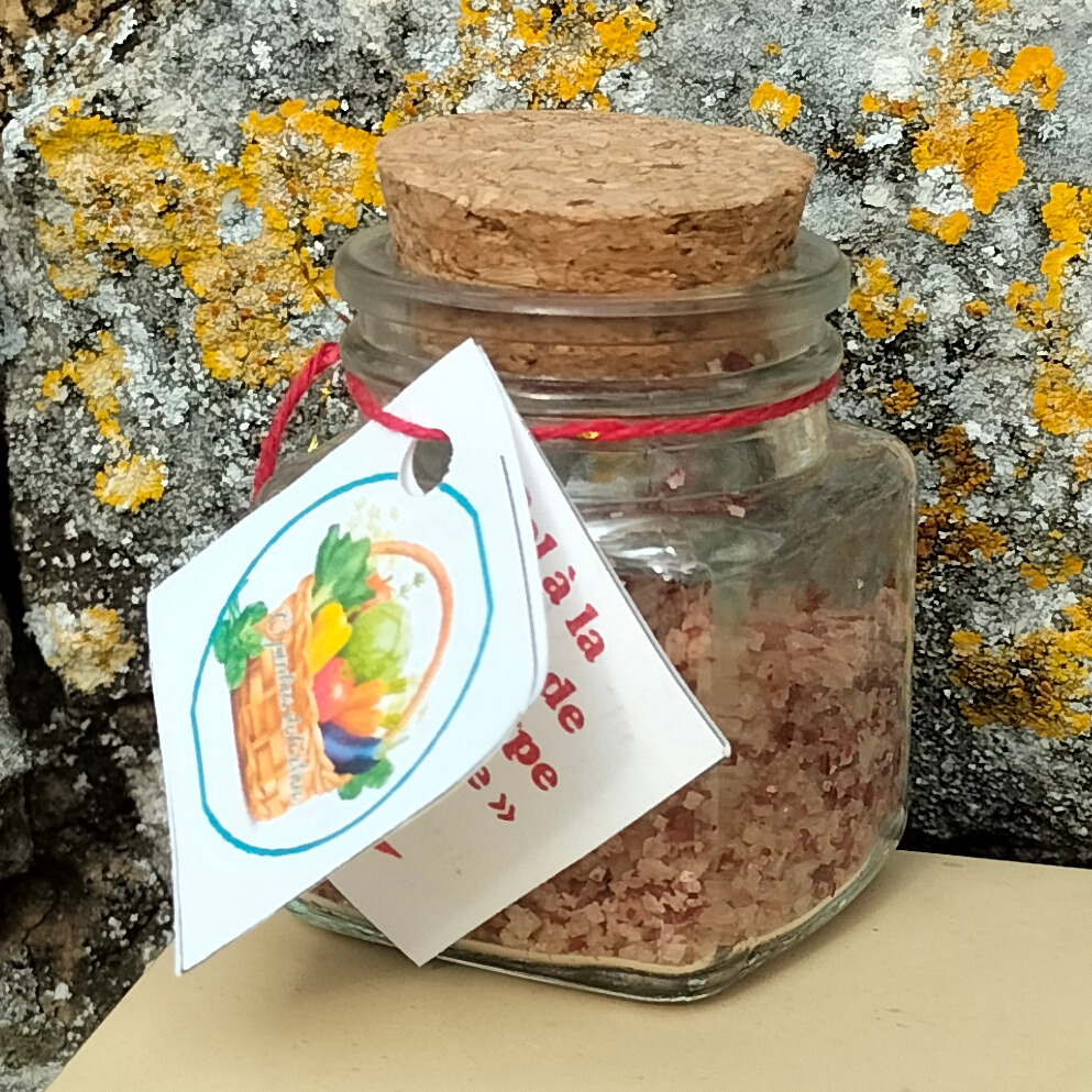 Sel aromatisé au piment d'espelette - 40g