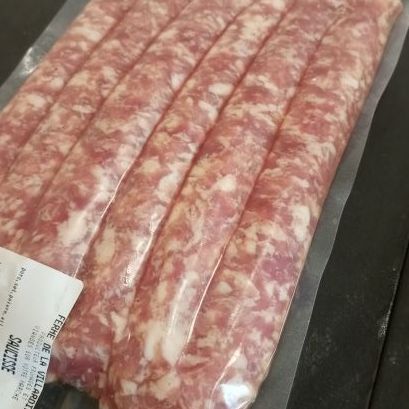 saucisses natures
