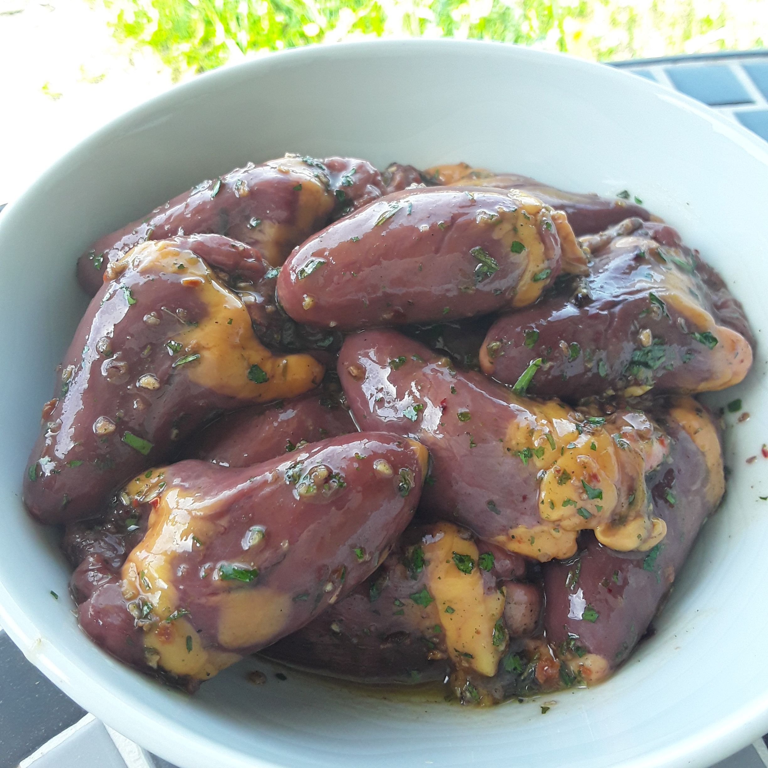 Cœurs de poulet persillade provençale - 300g