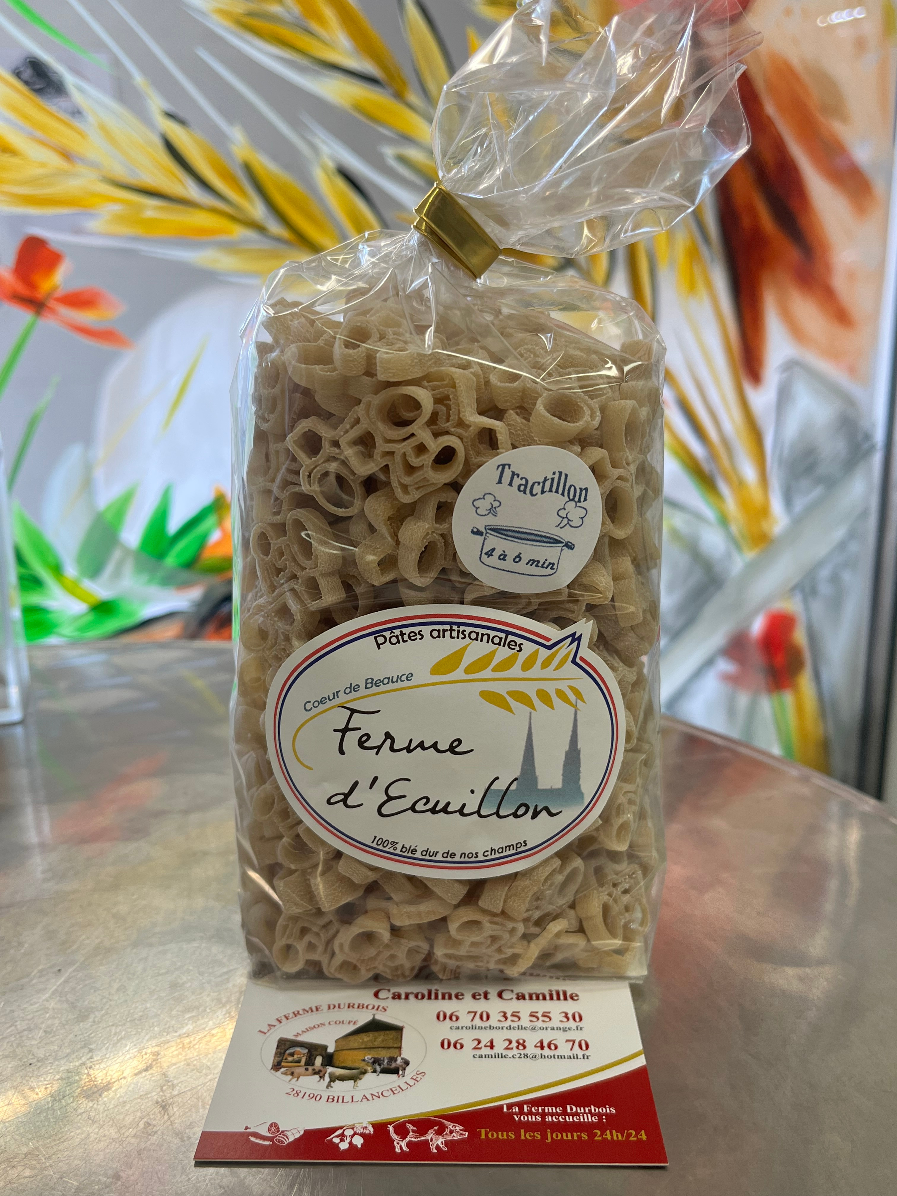 Pâtes artisanales Tractillon - 300g