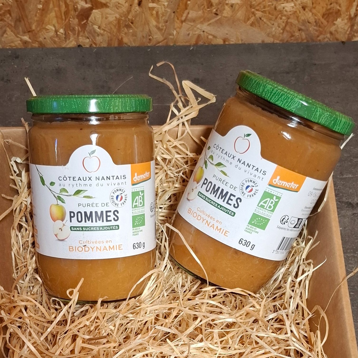 Purée de pommes - 630g