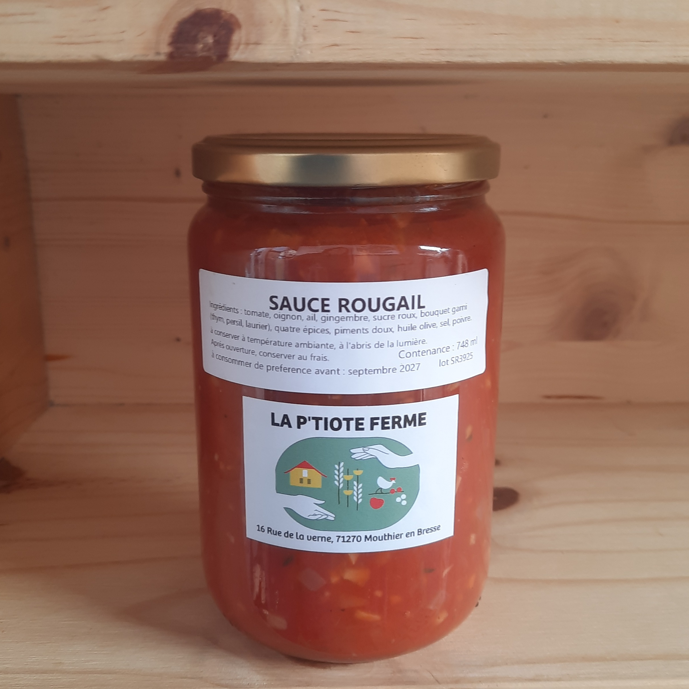 Sauce Rougail - 748ml