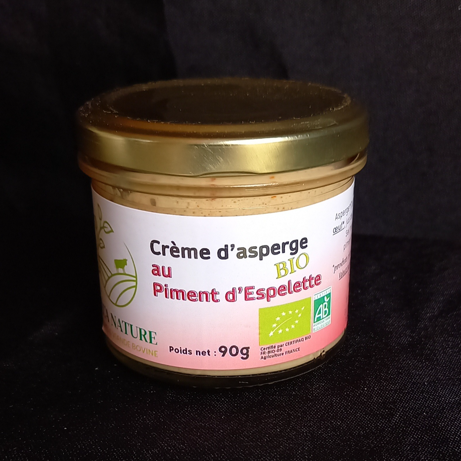 Crème d'asperge Piment d'Espelette - 90g