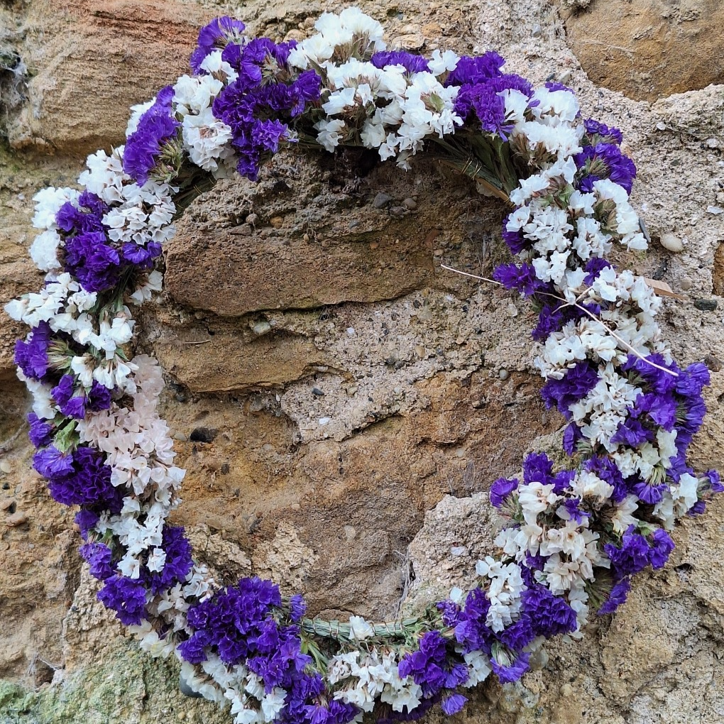 Couronne "Orphée" diamètre 25 cm - 80g