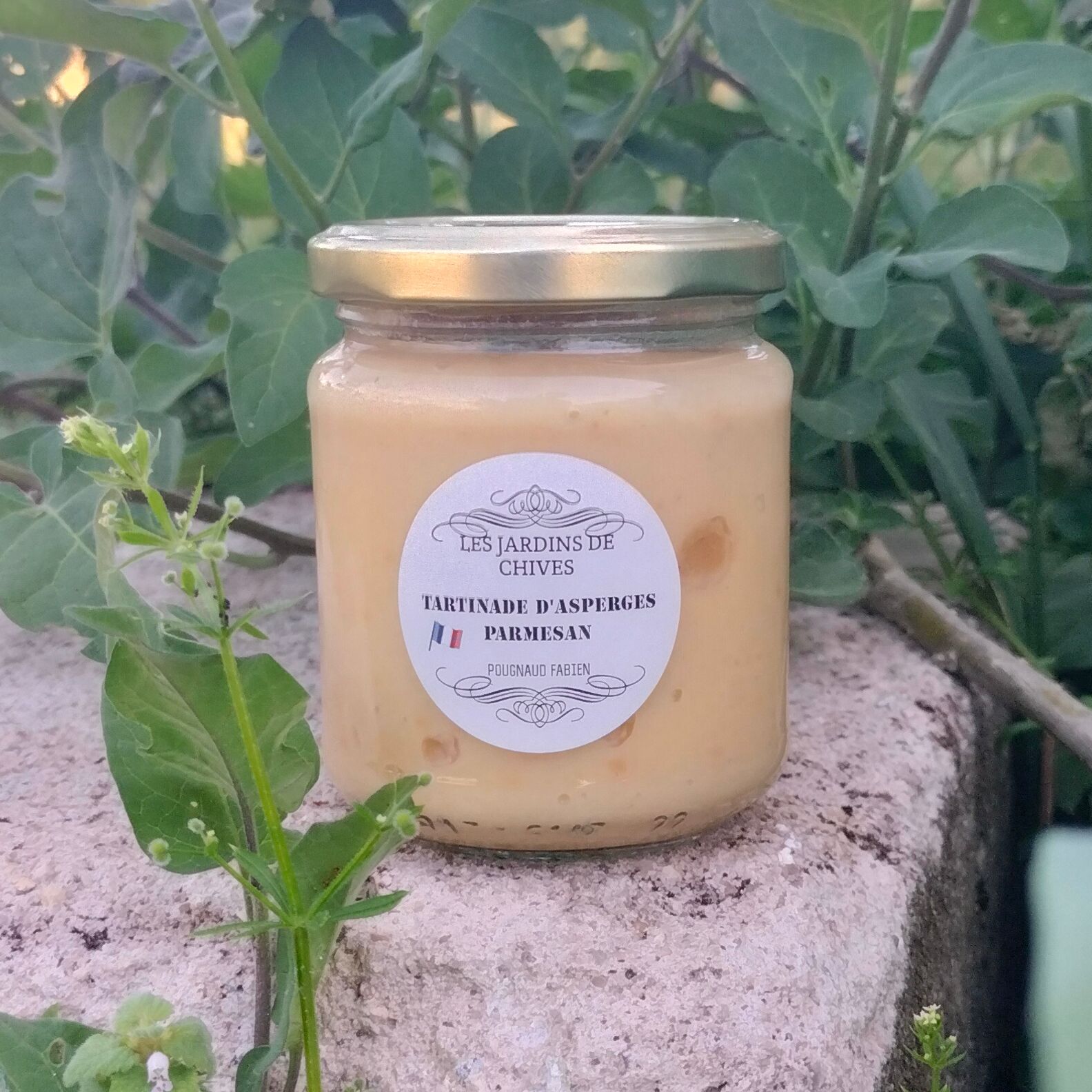 Tartinade d'asperges au chèvre et miel - 180g