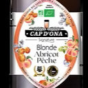 BIERE BLONDE ABRICOT PECHE CAP D'ONA
