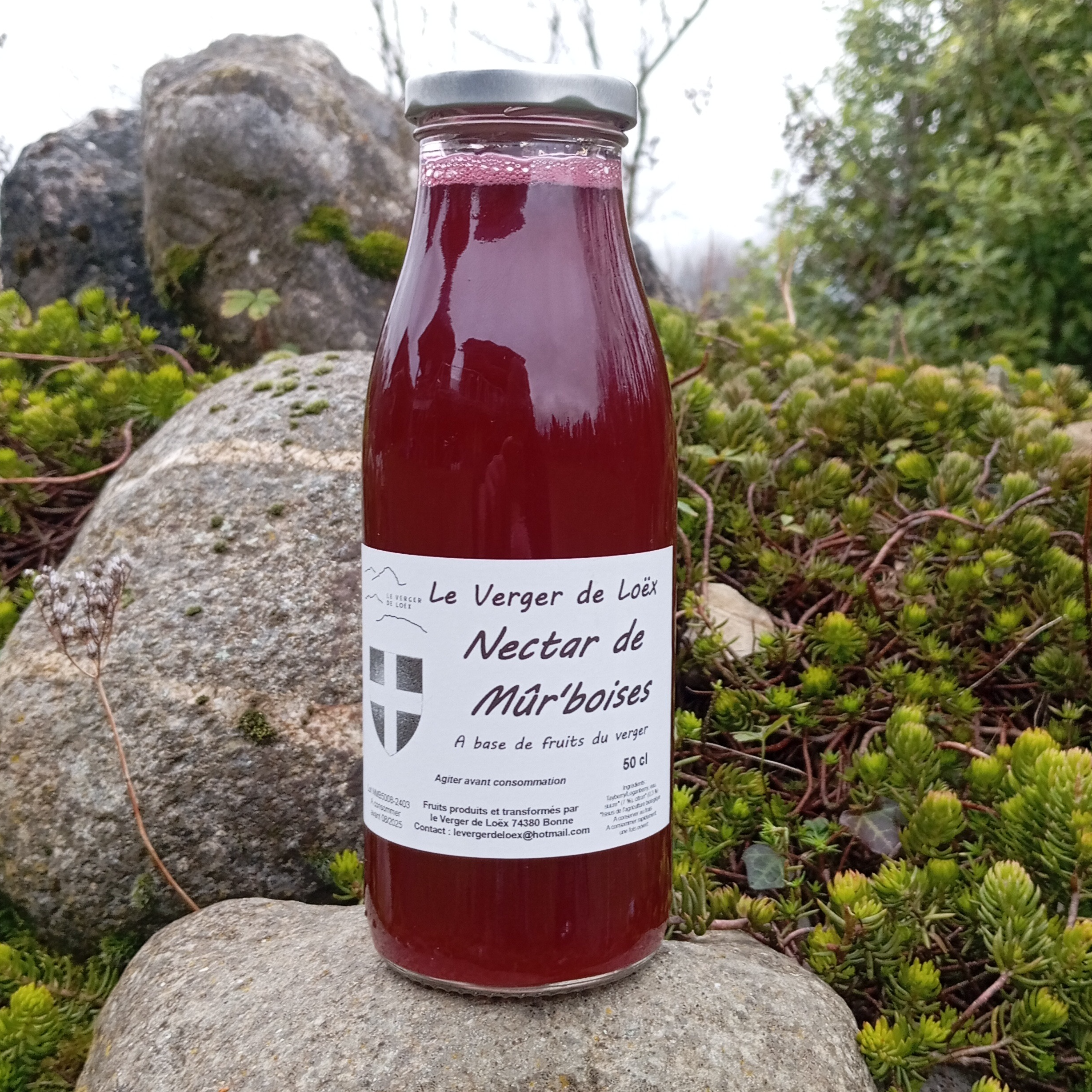 Nectar de Mûr'boises BIO du verger - 50cl - 0,5l