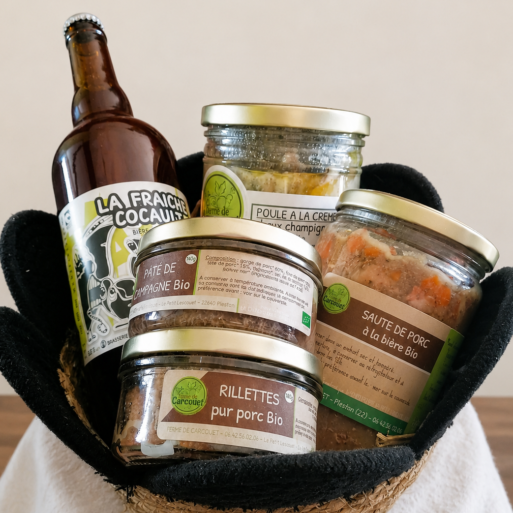 Panier Garni Conserves Bière