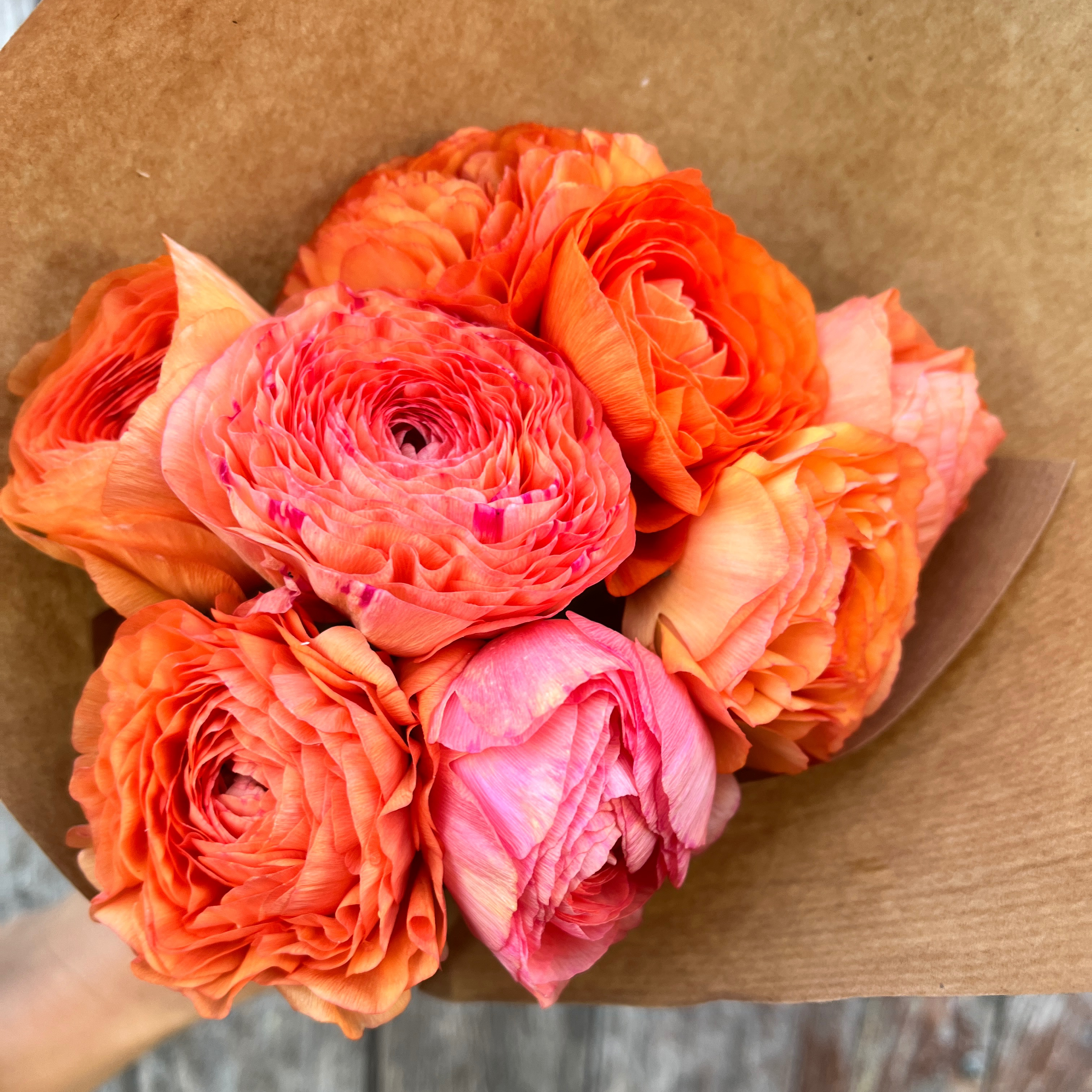 Botte de fleurs de saison
