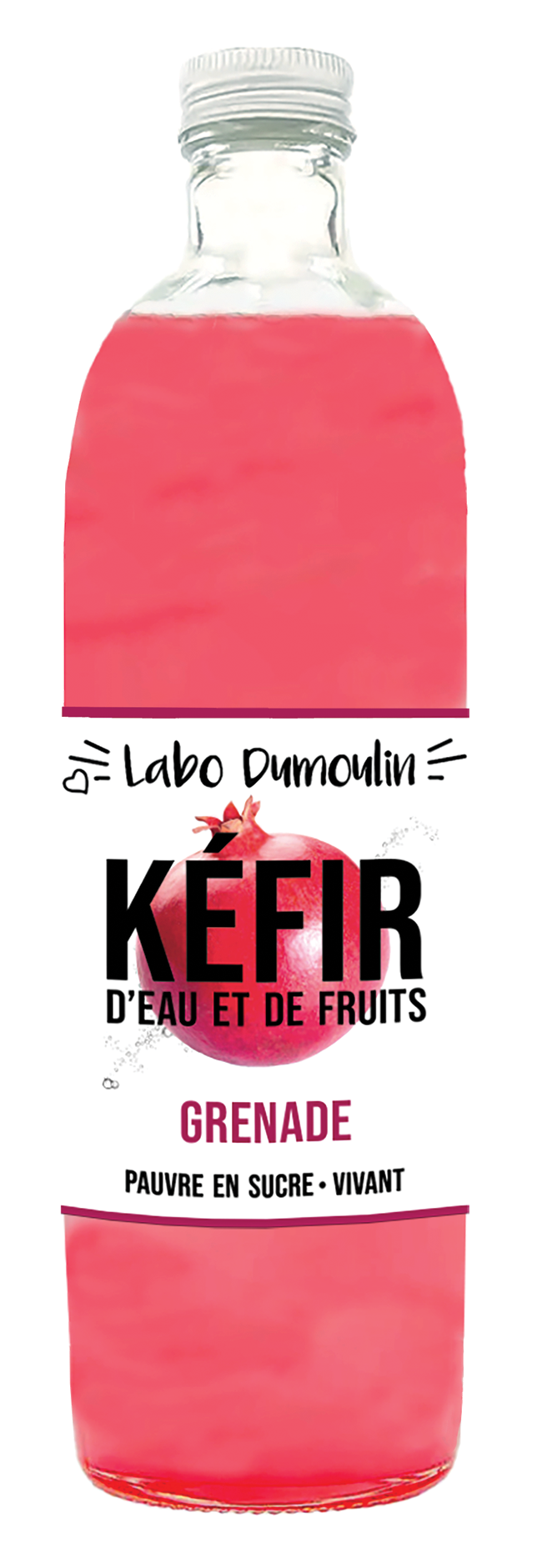 Kéfir d'eau et de fruits, Grenade - 0,75l