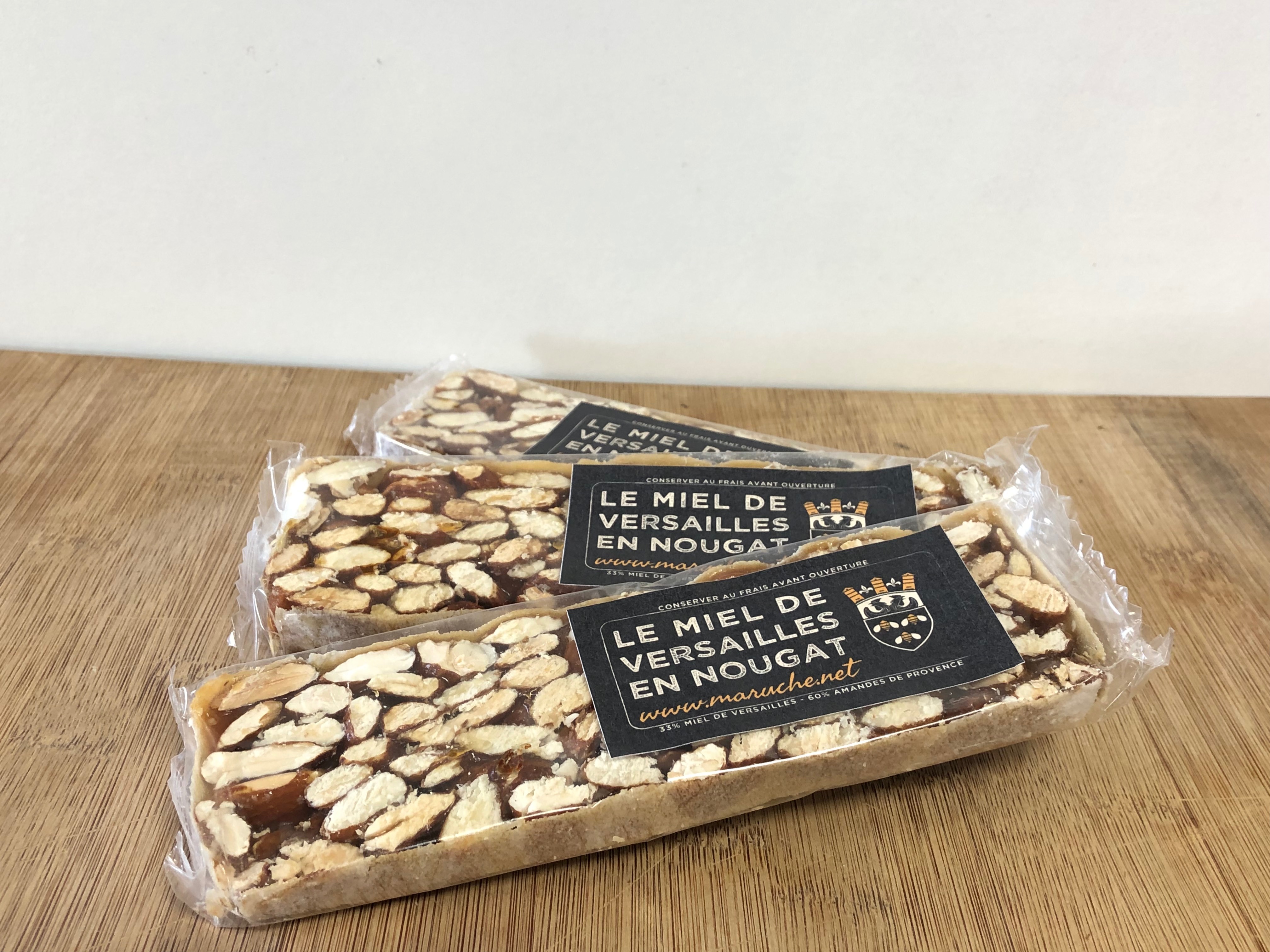 NOUGAT noir extra miel de Versailles 100g