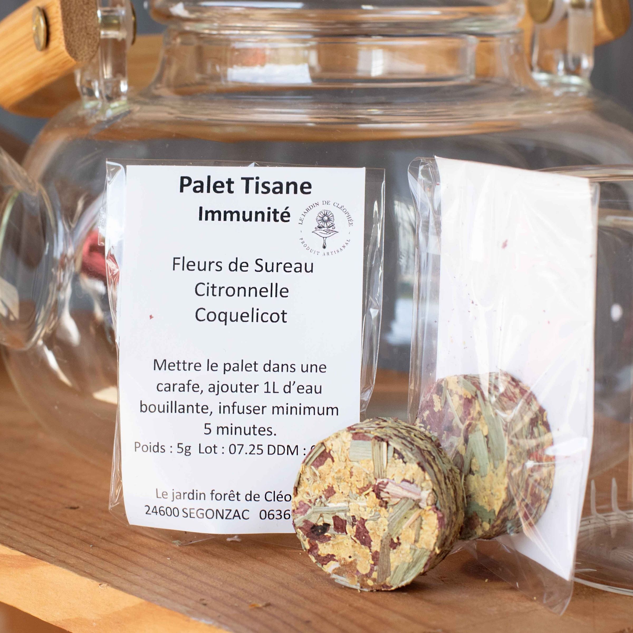 Palet tisane Immunité - 5g
