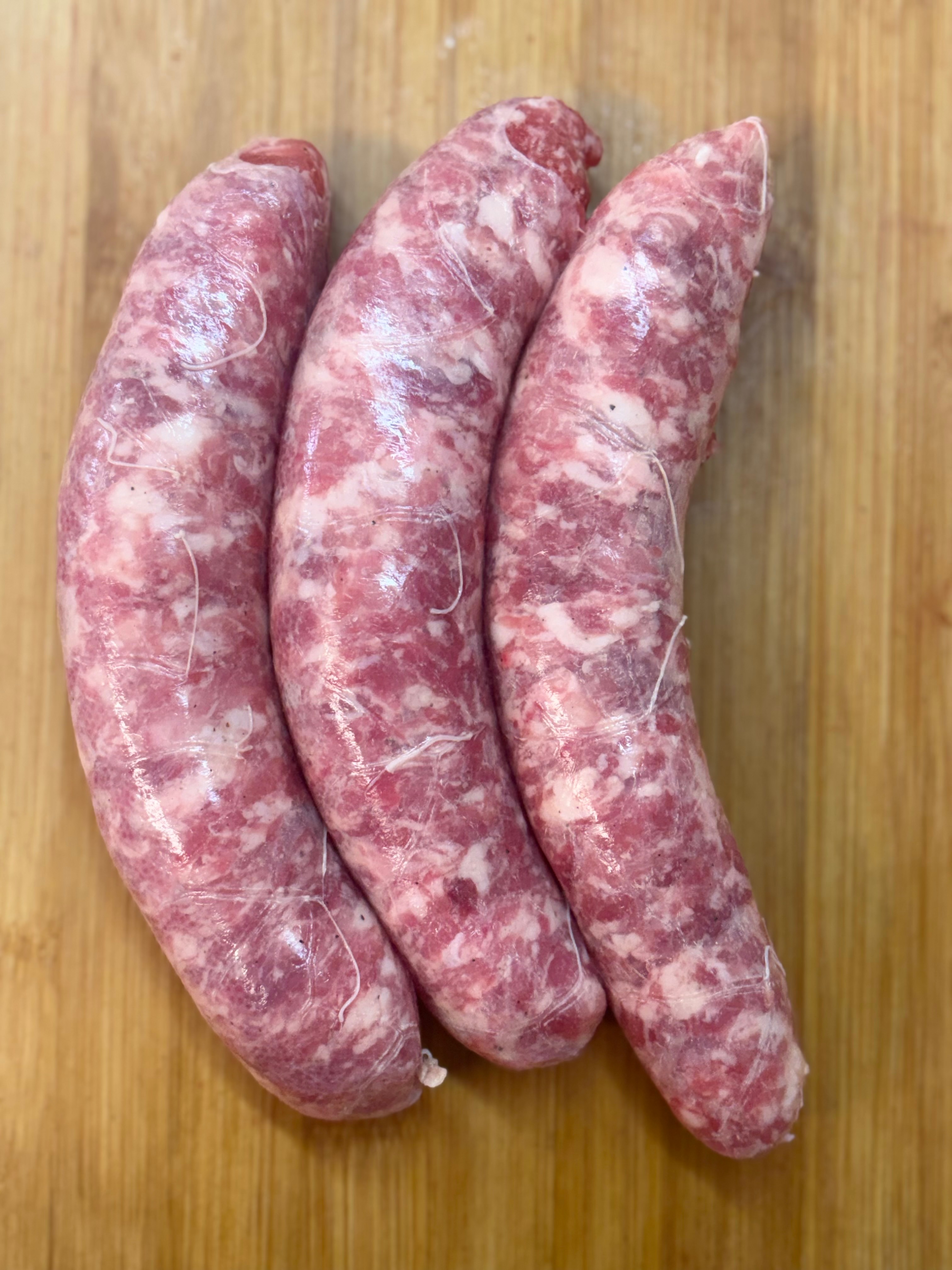 Saucisses de Toulouse de porc x6 - 0,8kg