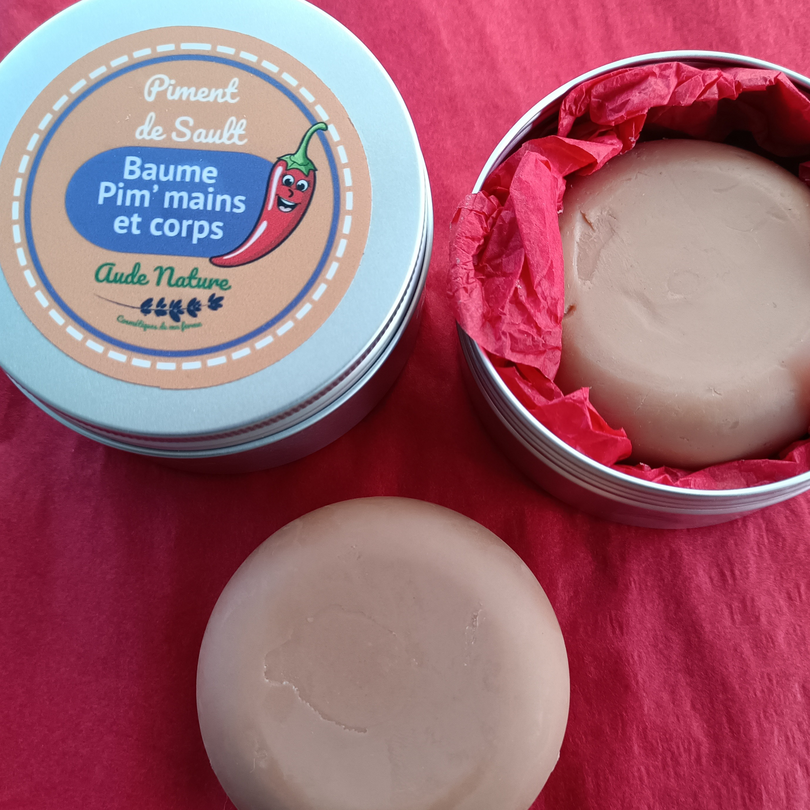 Baume Pim'mains et corps