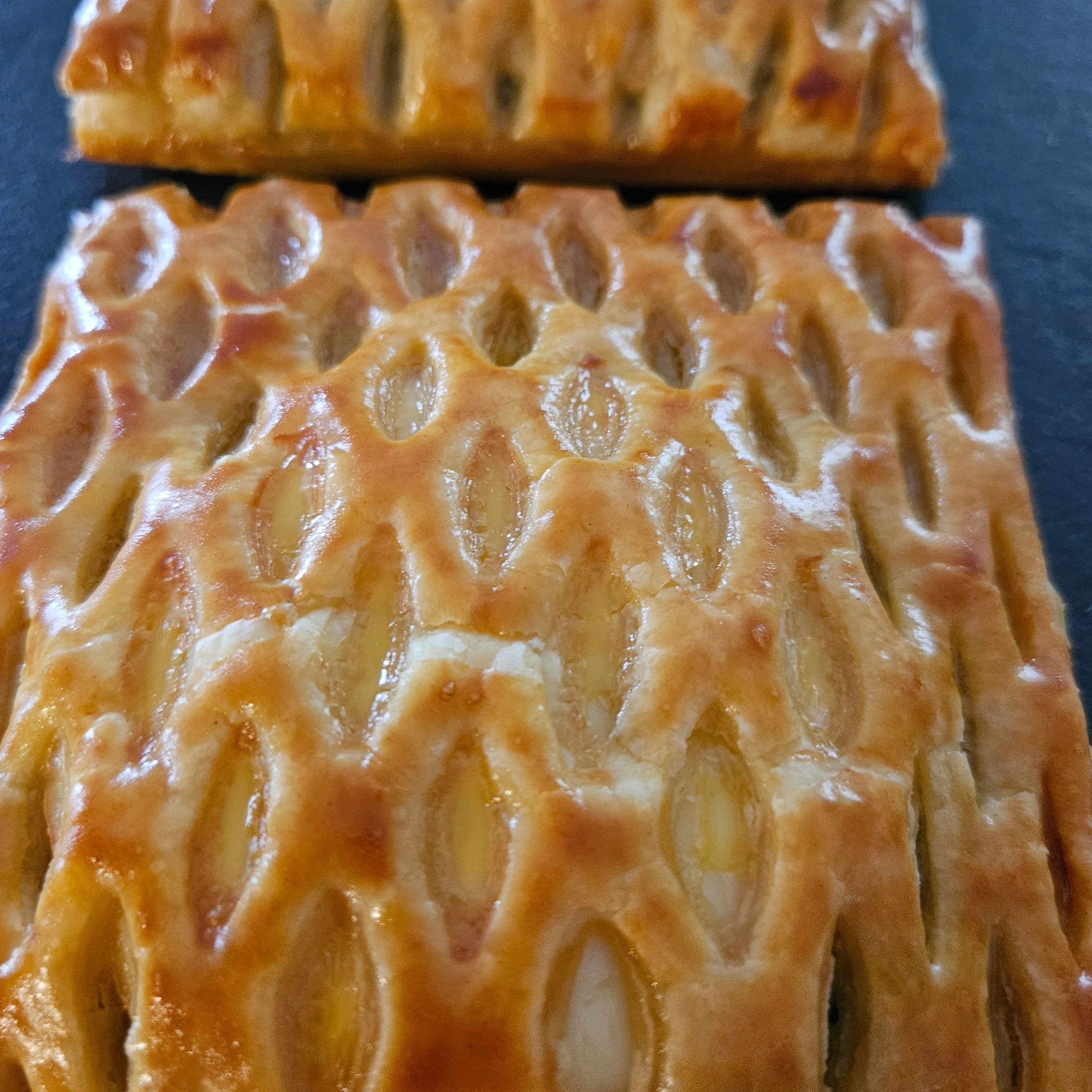 Feuilleté épinard et chèvre