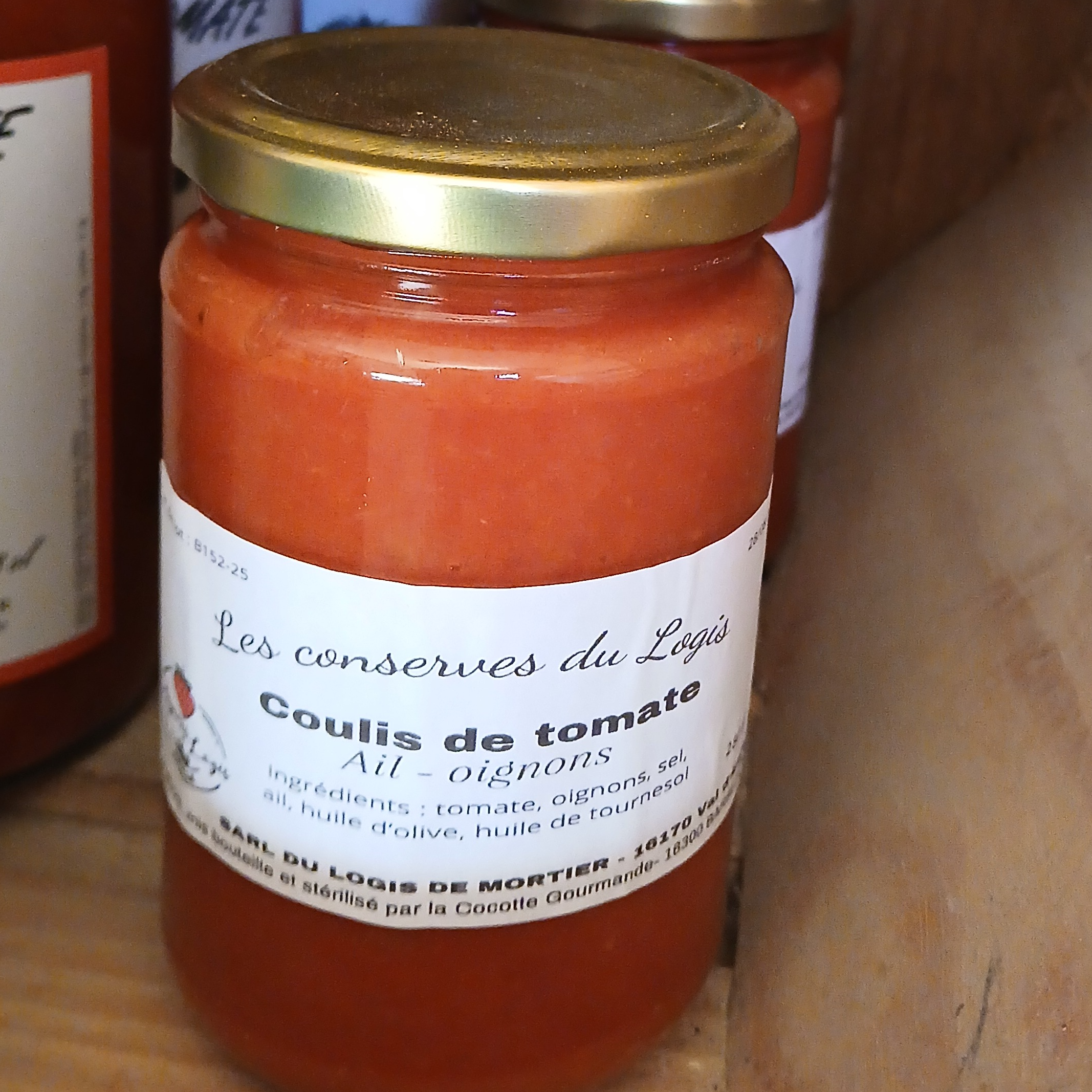 Coulis De Tomate Ail oignon