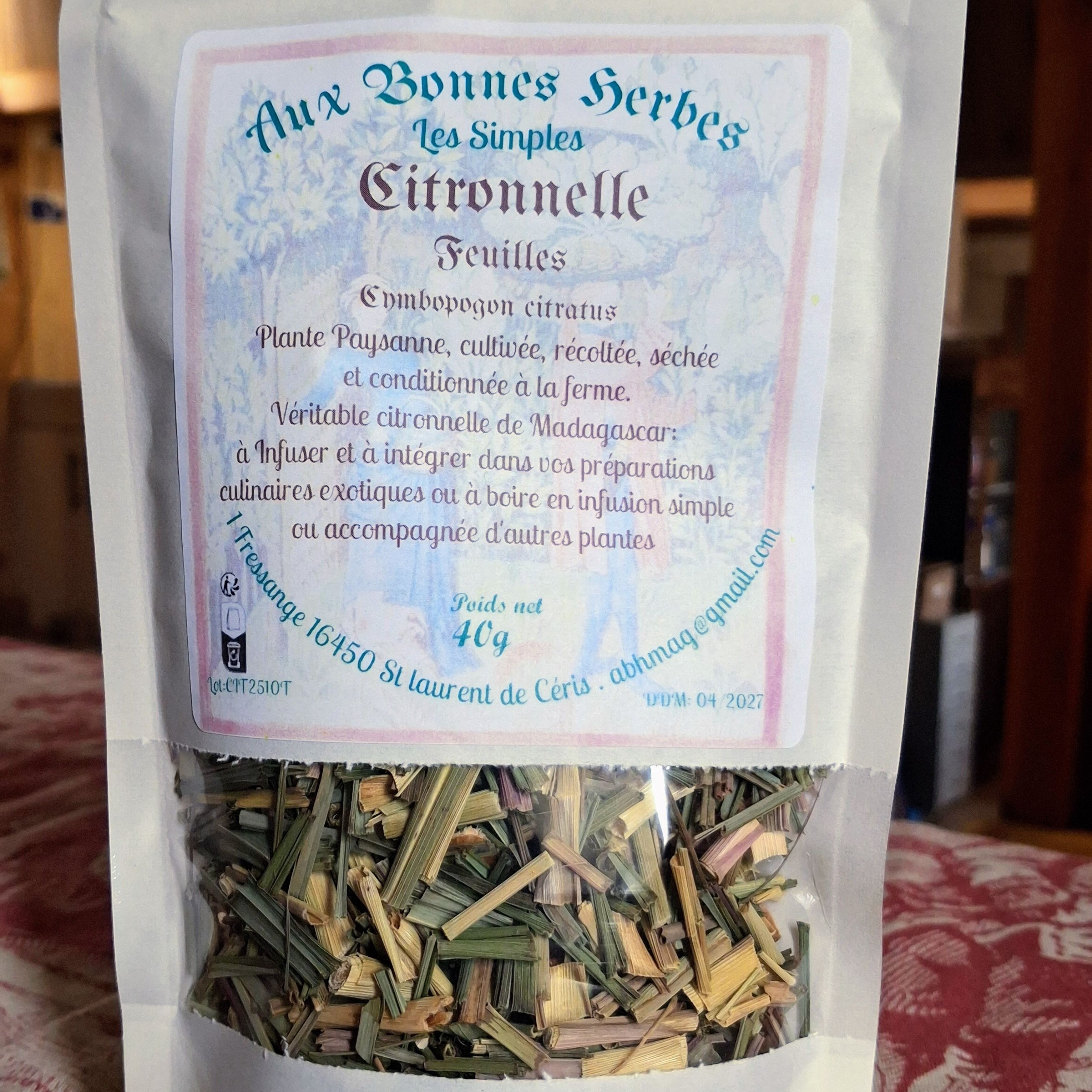 Citronnelle de Madagascar - 40g