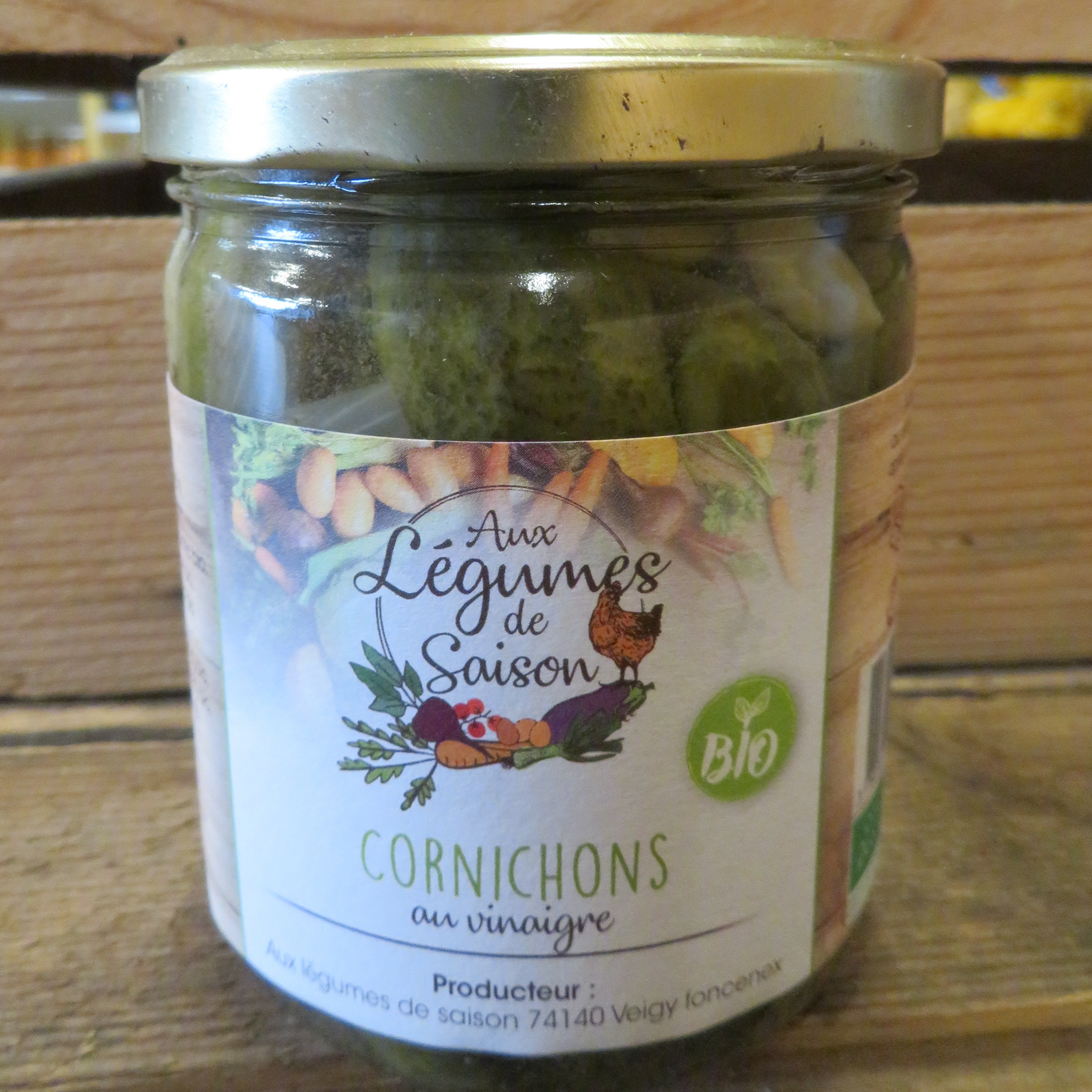 Cornichons Bio au vinaigre