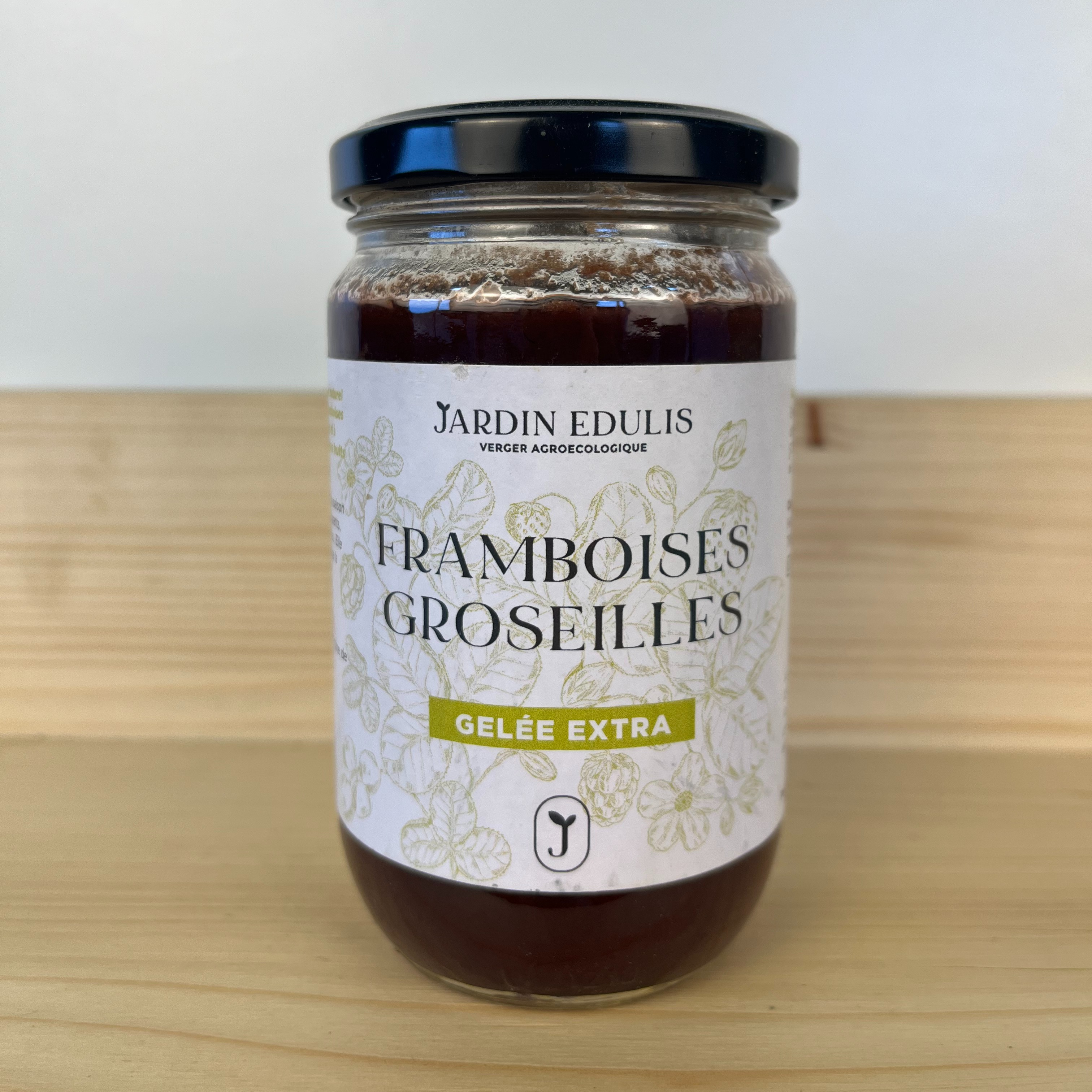 CONFITURE BIO Framboises- Groseilles - 220g