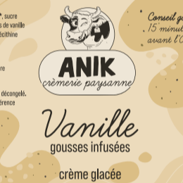 Crème glacée VANILLE