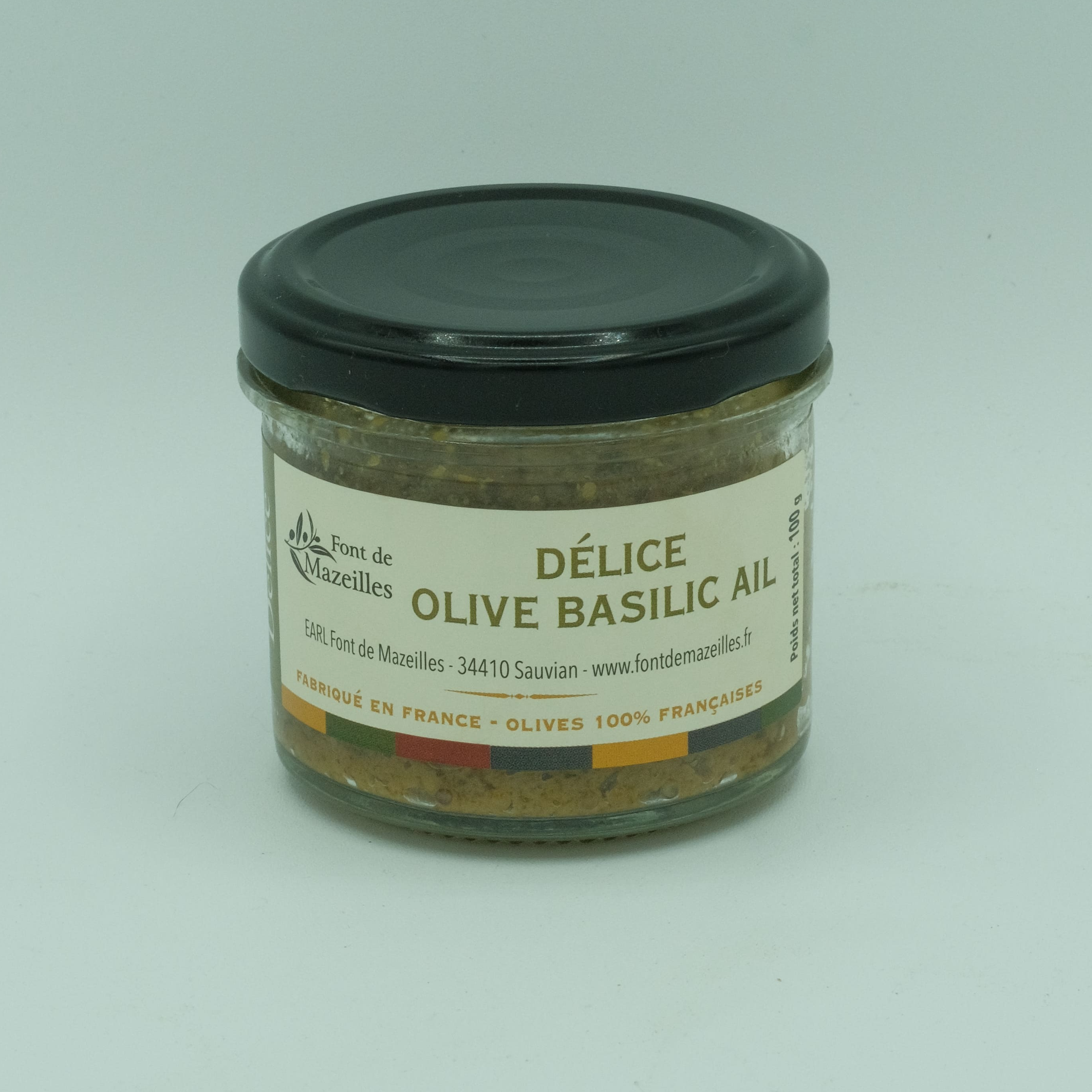 Olive/Ail/Basilic - 0,215kg