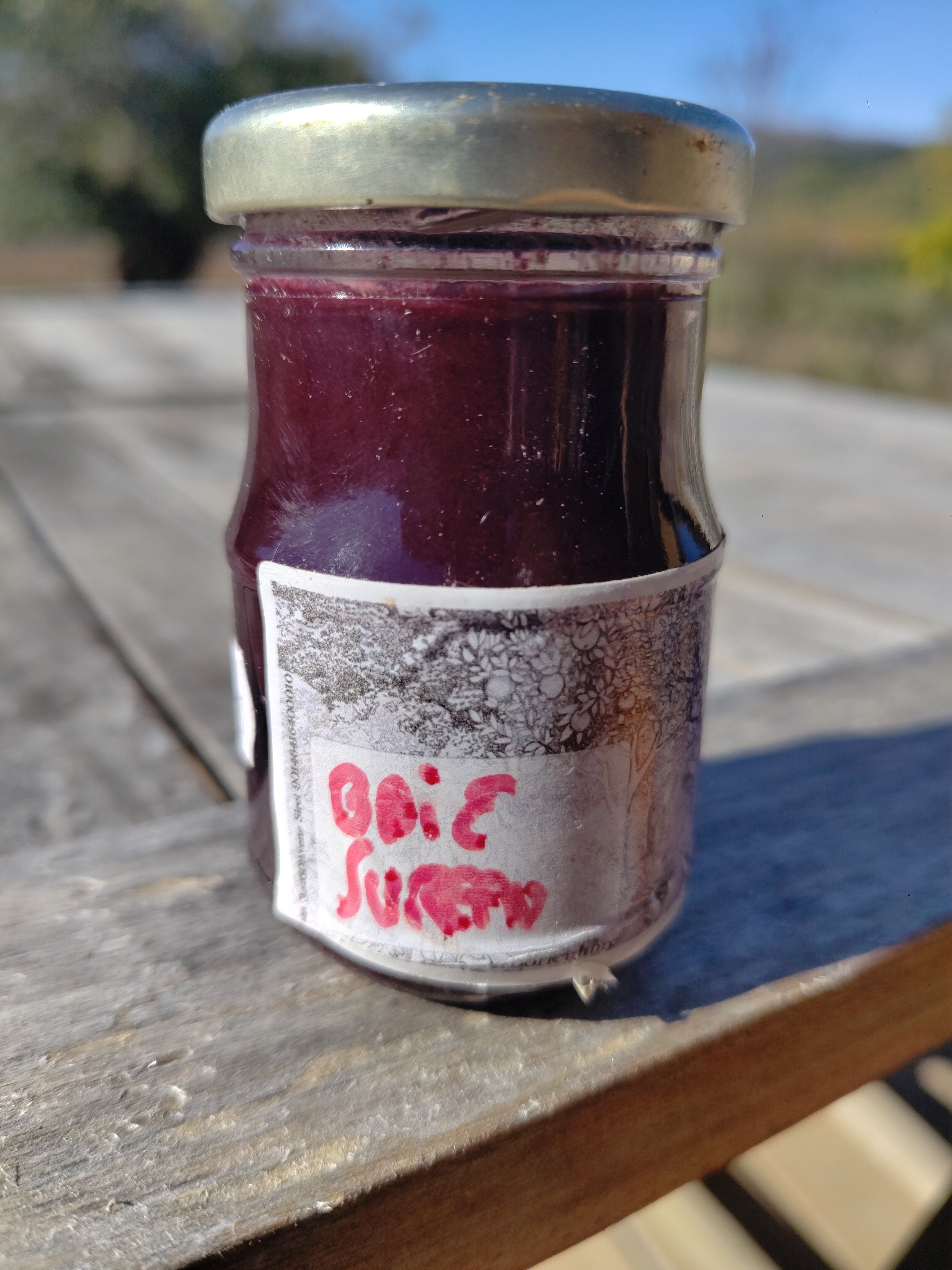 Confiture de Baies de Sureau 120gr