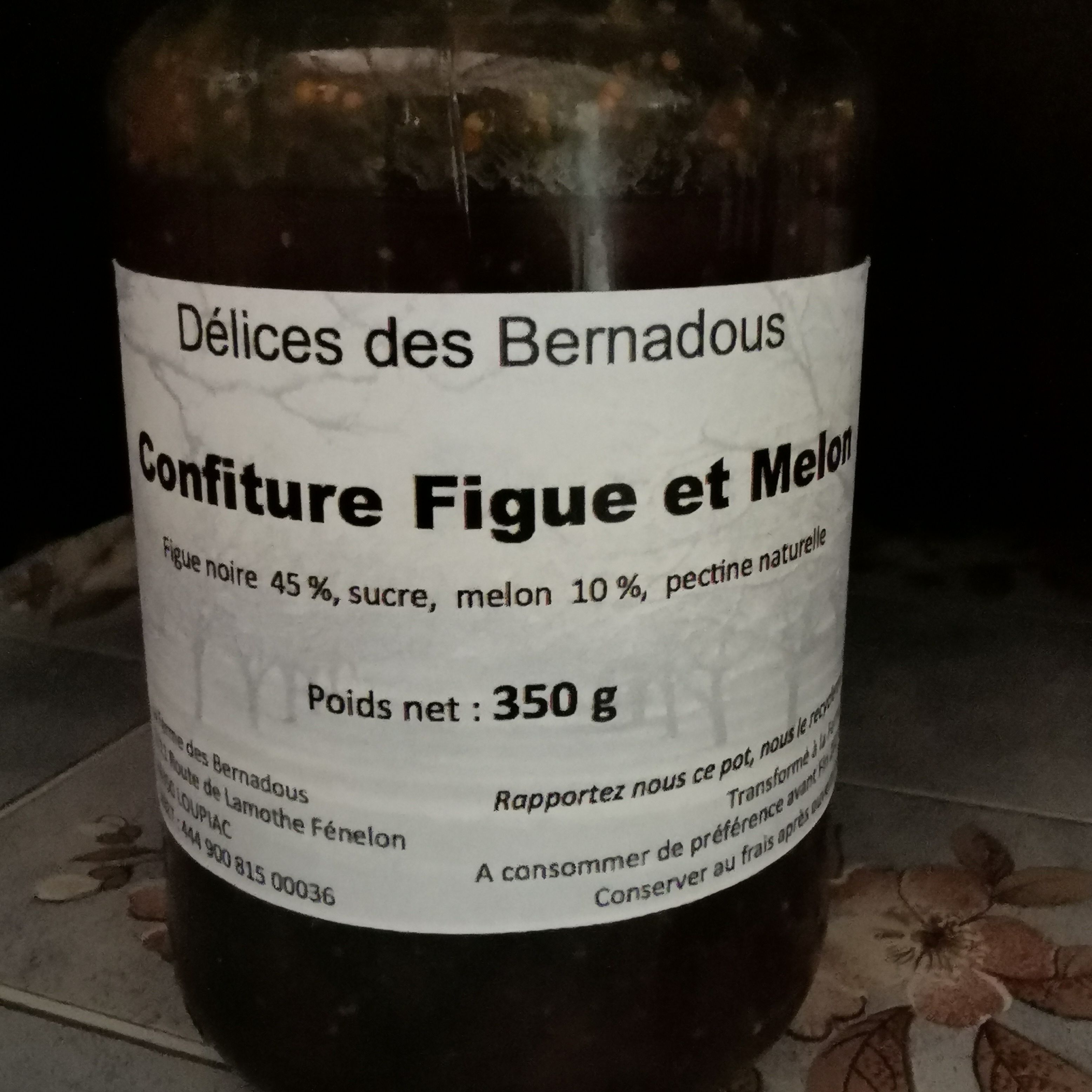 Confiture Figue et Melon