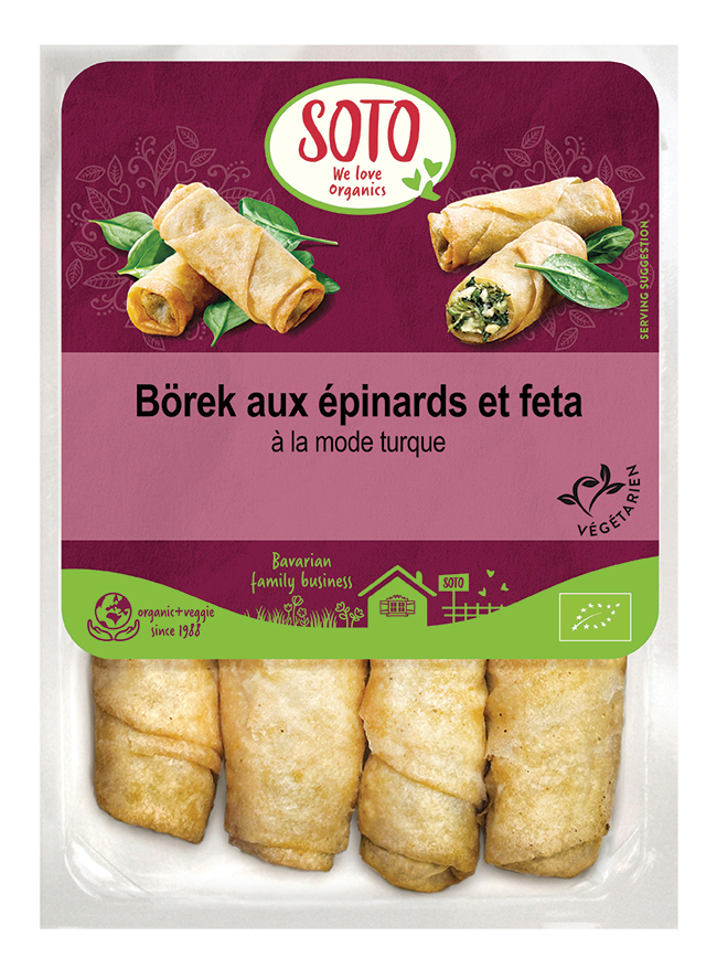Börek aux épinards et feta x 4 - 190g