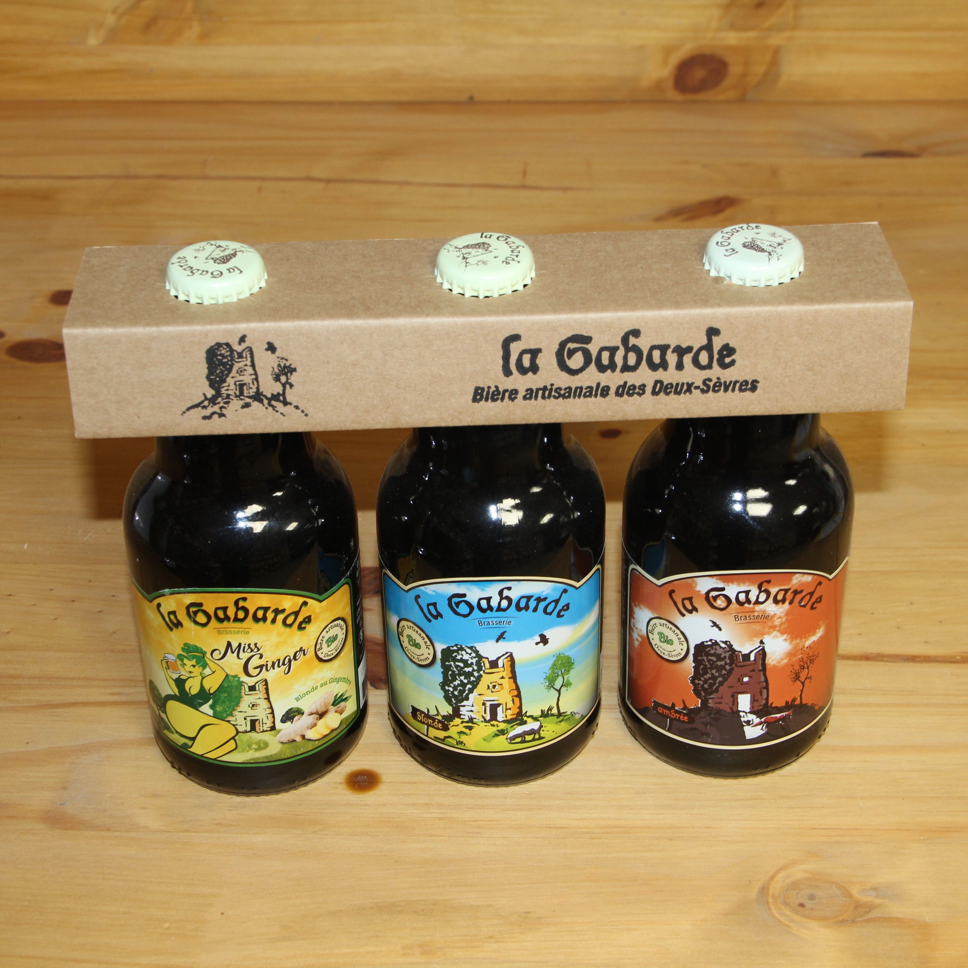 Coffret 3 bières 33 cl