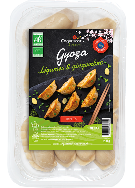 Gyozas Légumes Gingembre - 200g