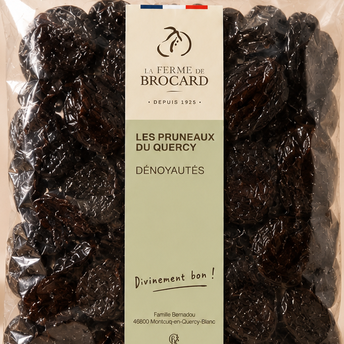 Pruneaux du Quercy - Dénoyautés - 500g