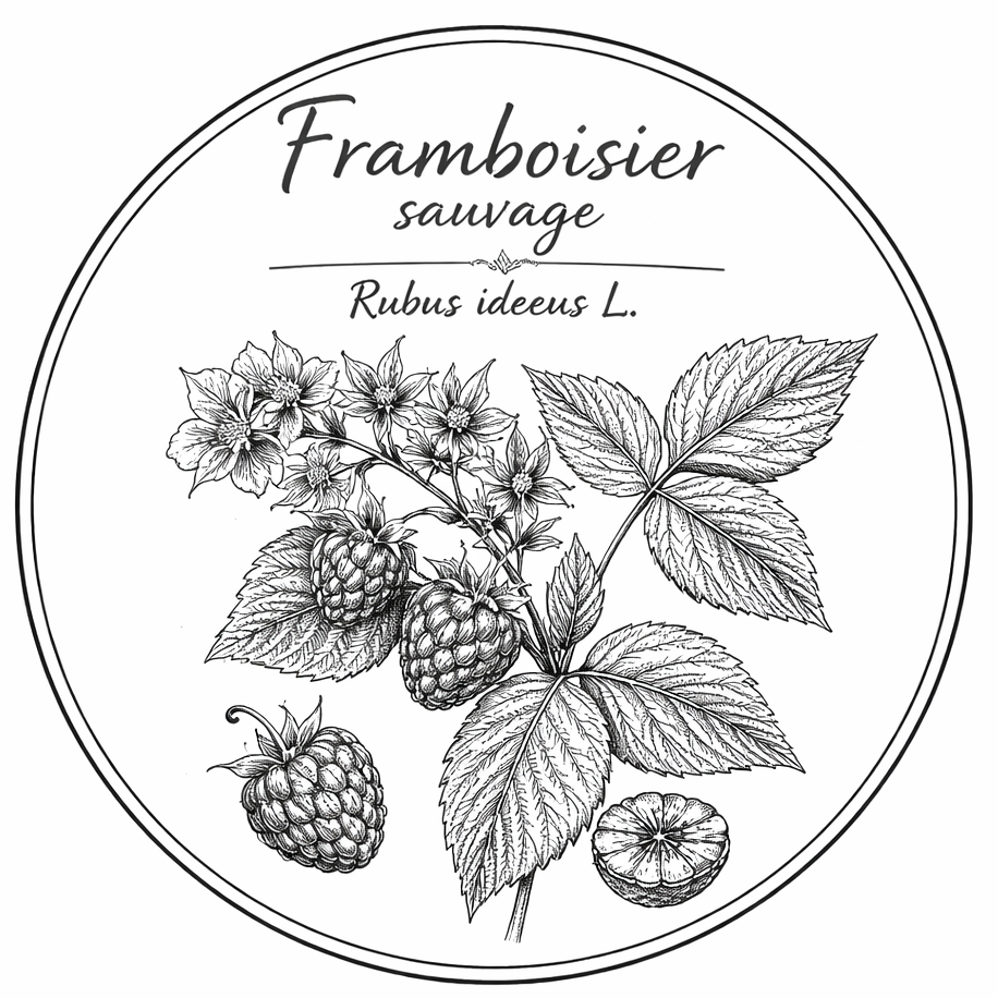 Feuilles de framboisier sauvage - 30g