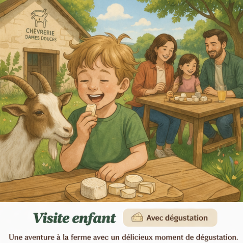 Visite enfant AVEC dégustation
